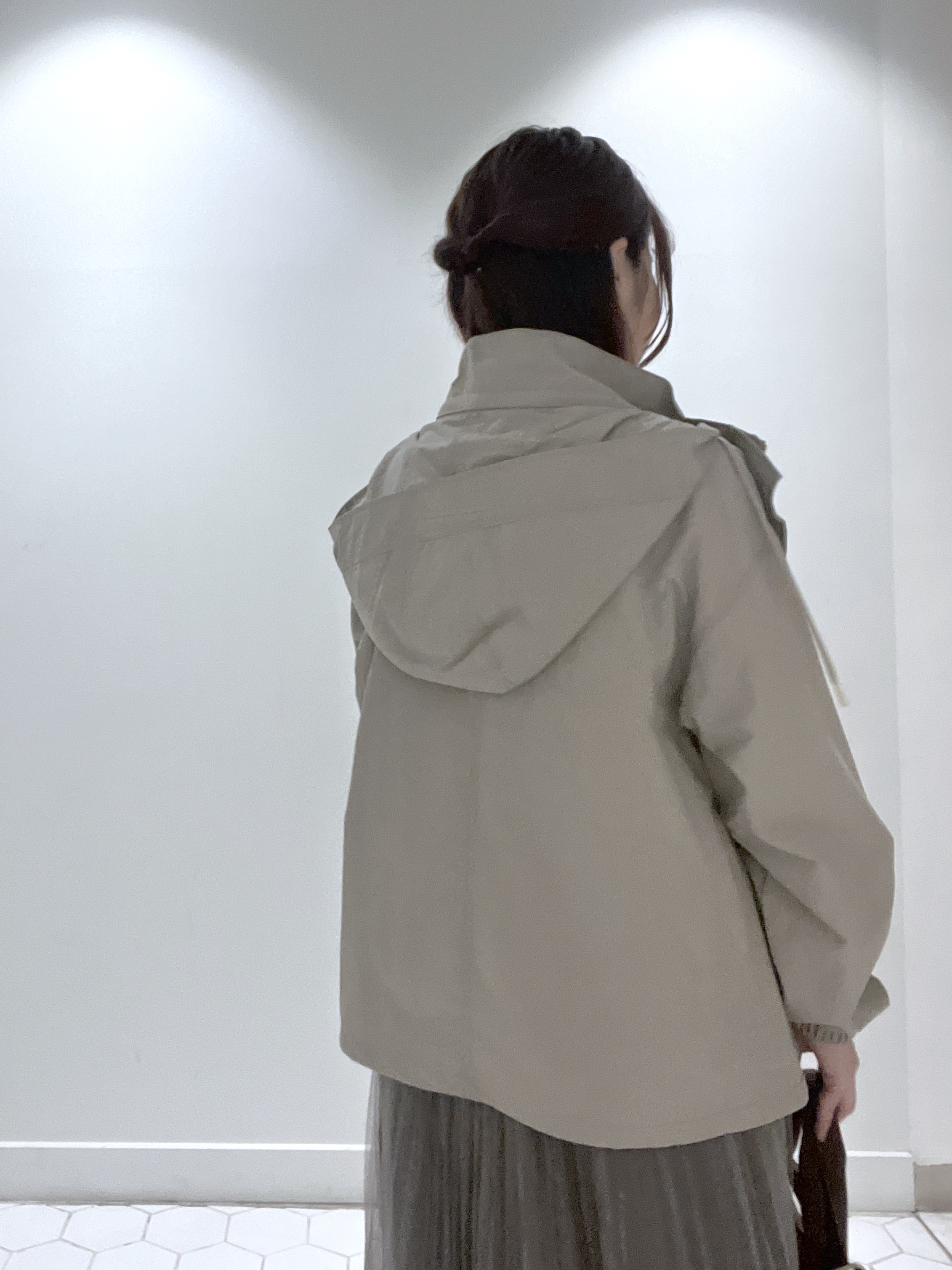 Makinoさんの「Dessin｜【撥水/2WAY/洗える】フード取り外し可能 撥水ナイロンマンパ」を使ったコーディネート