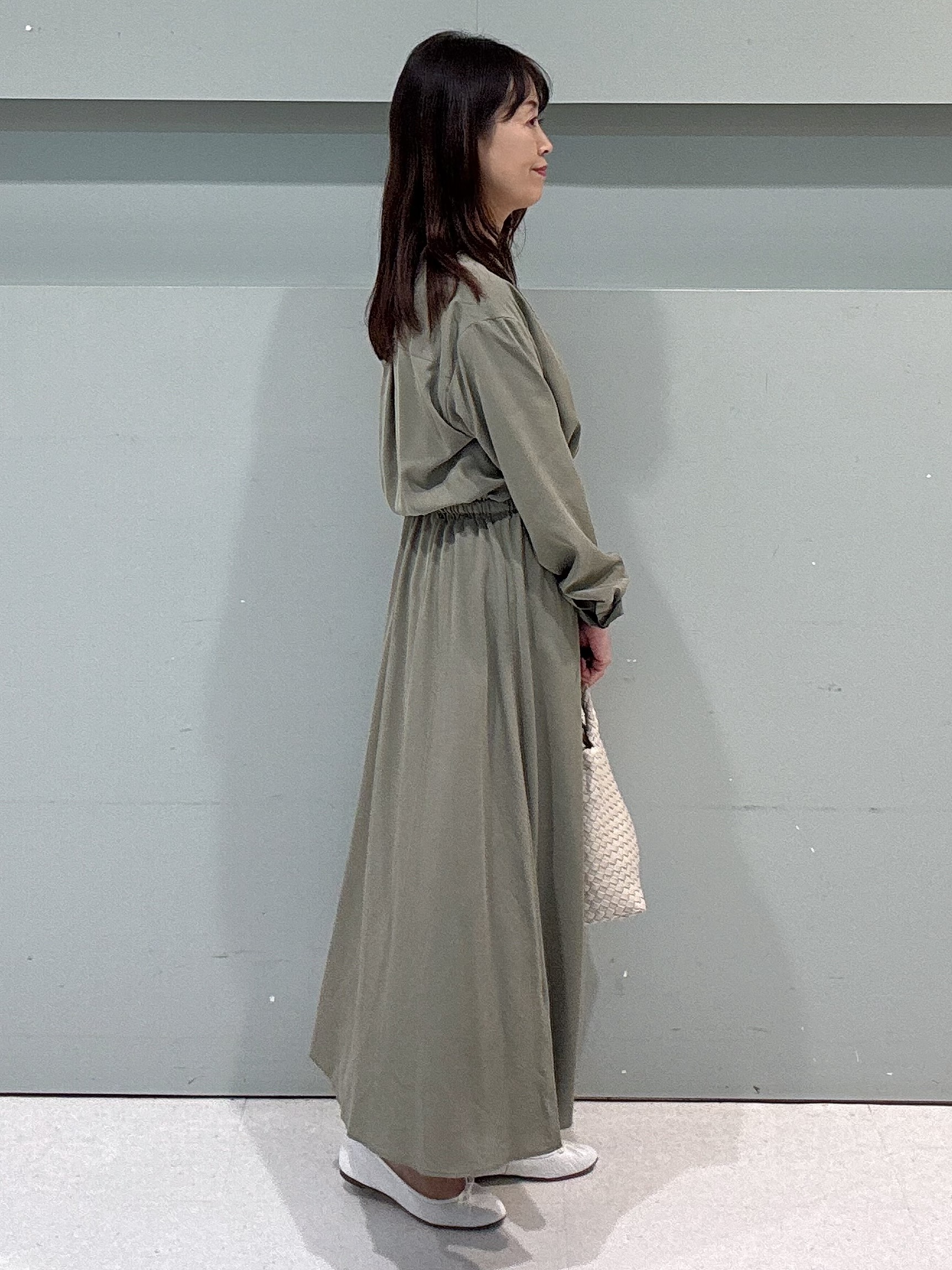 makiさんの「UNTITLED｜【アンサンブル可/秋羽織り】杢調ジップカーディガン」を使ったコーディネート