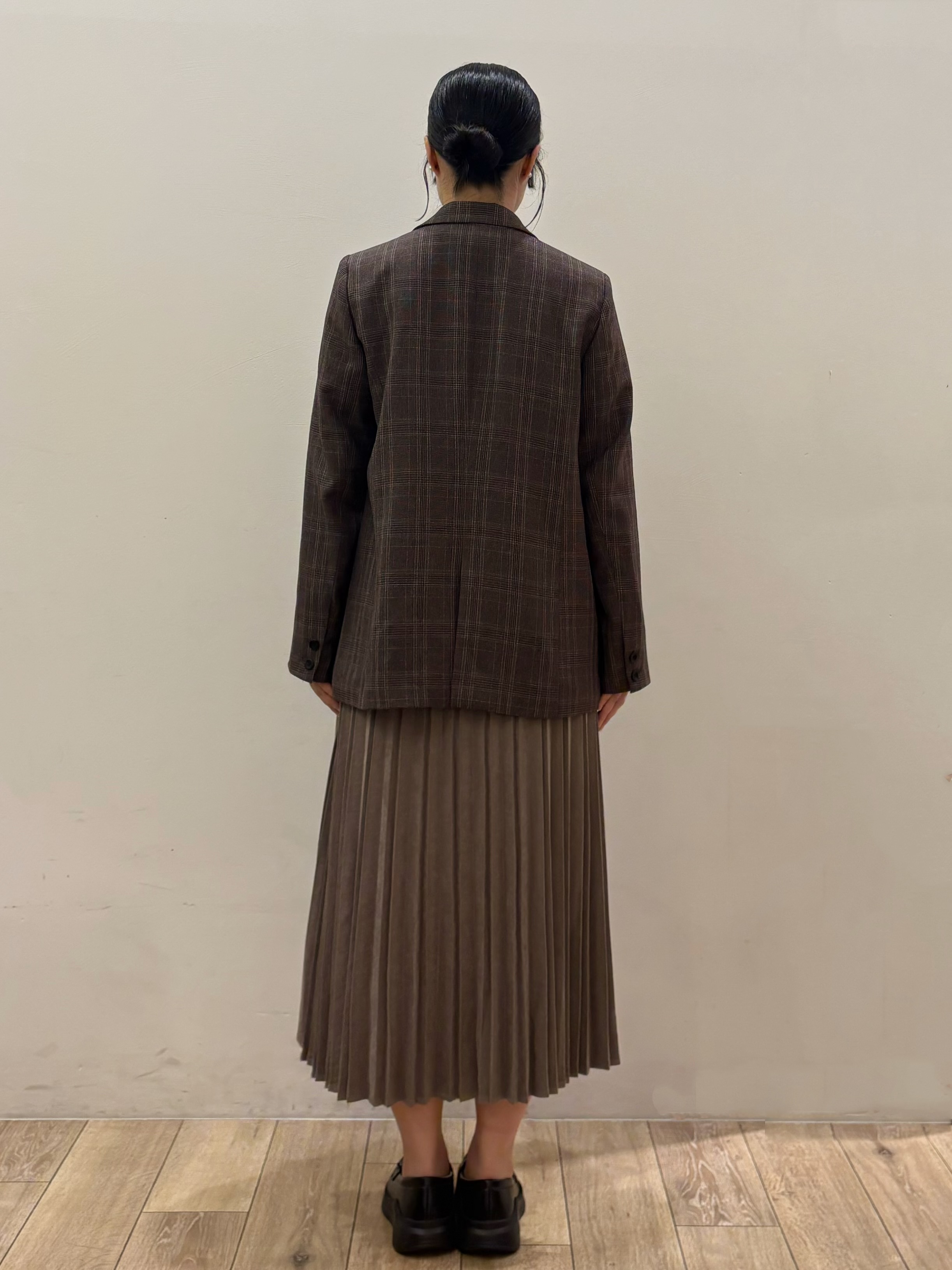 kuroさんの「OPAQUE.CLIP｜ダブルブレストジャケット【洗える】」を使ったコーディネート
