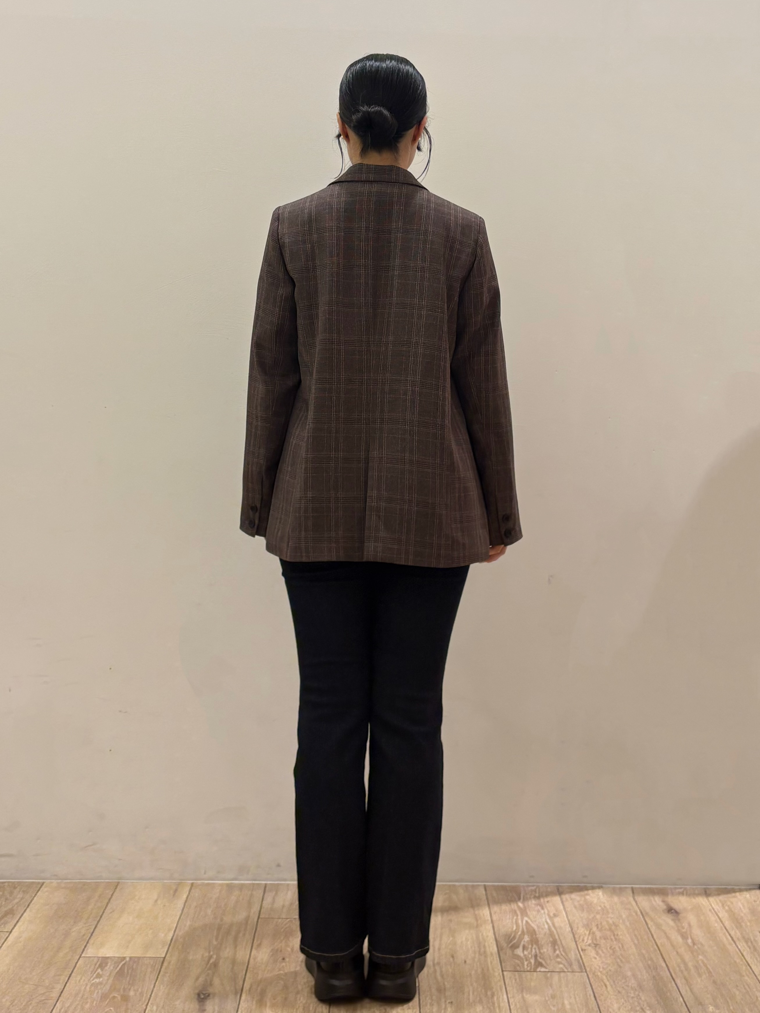 kuroさんの「OPAQUE.CLIP｜ダブルブレストジャケット【洗える】」を使ったコーディネート