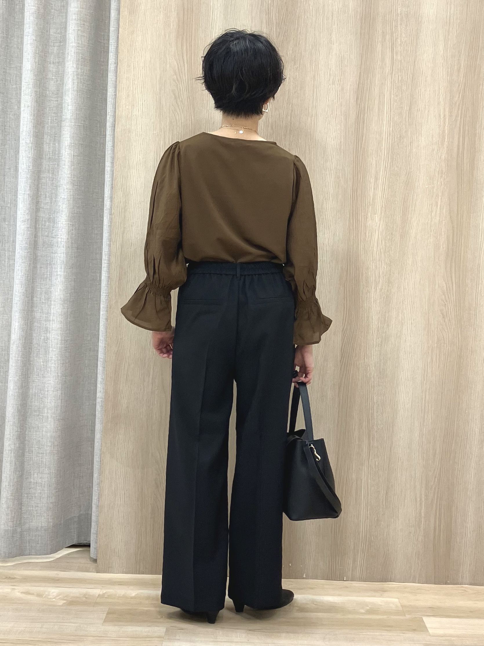Keiさんの「grove｜布帛キャンディースリーブプルオーバー」を使ったコーディネート