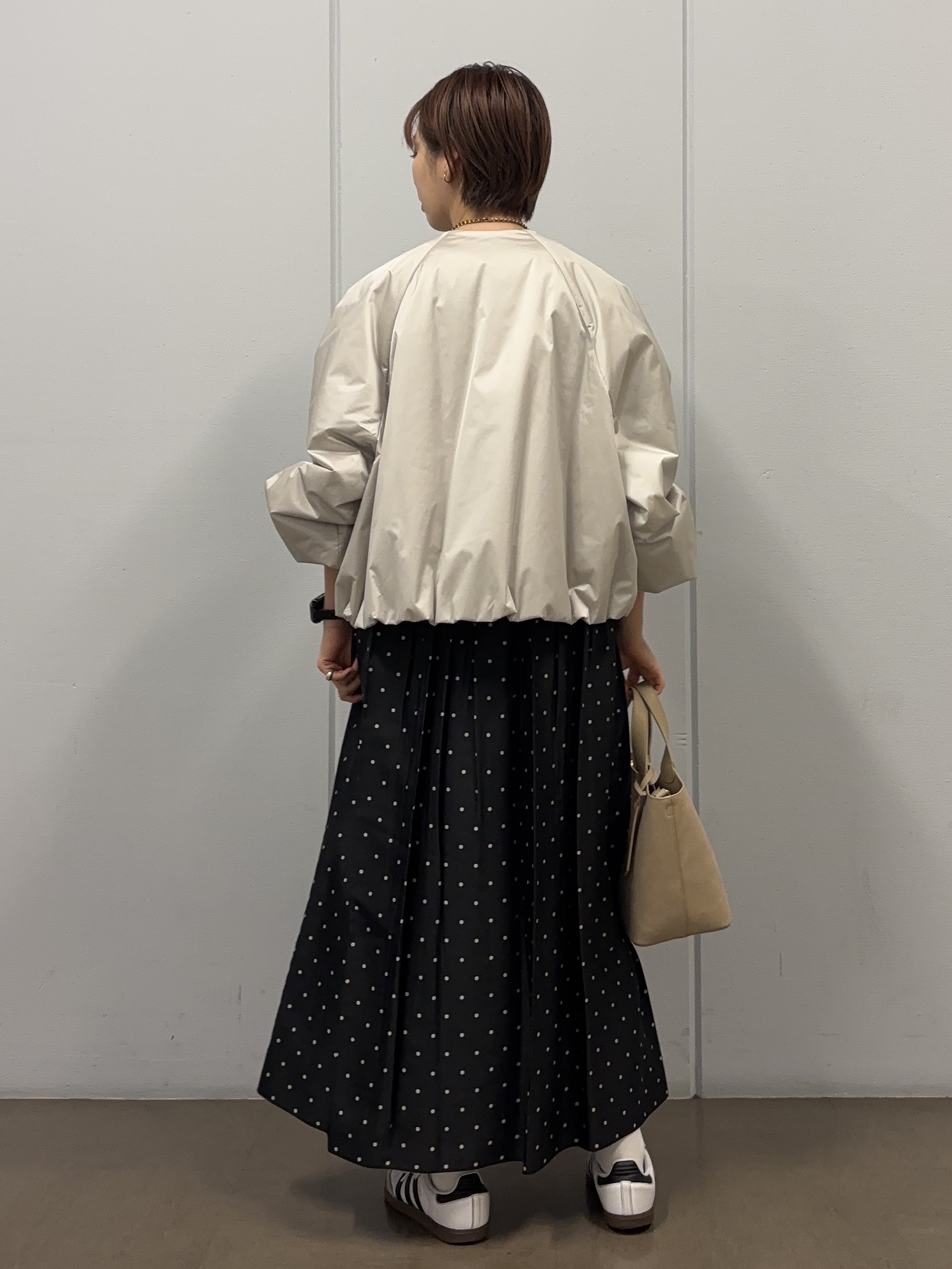 tsujiさんの「UNTITLED｜【軽アウター/中綿/秋冬コート】ショートブルゾン」を使ったコーディネート