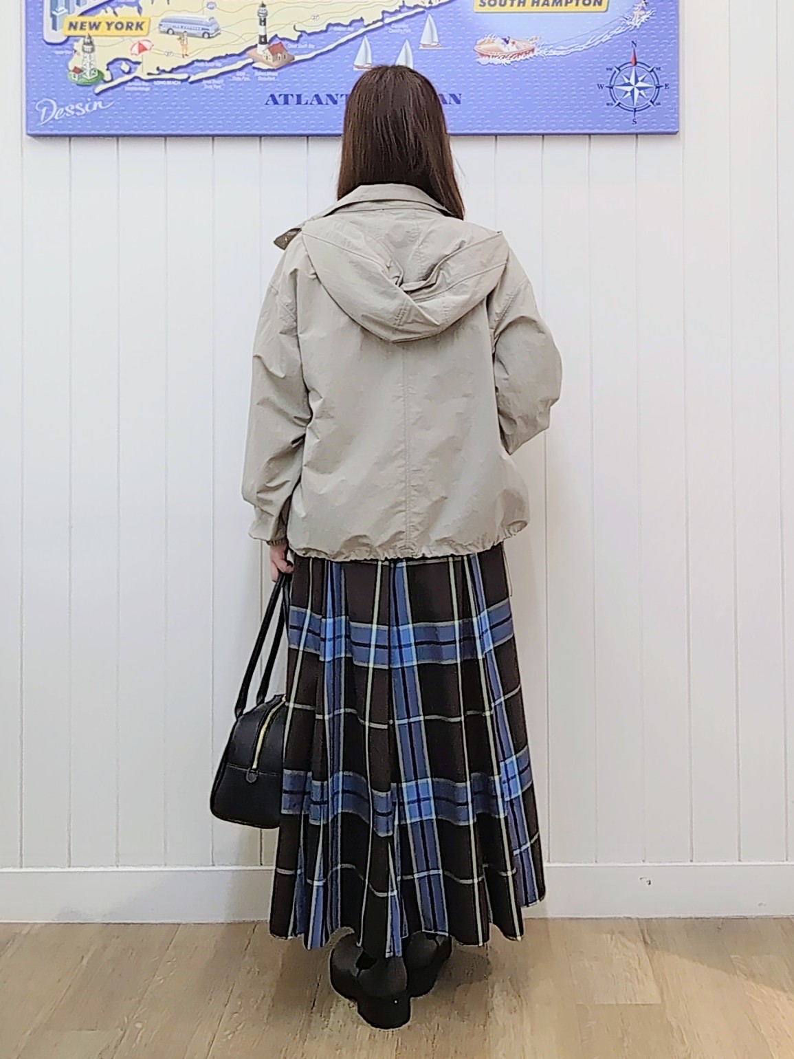 itoさんの「Dessin｜【撥水/2WAY/洗える】フード取り外し可能 撥水ナイロンマンパ」を使ったコーディネート