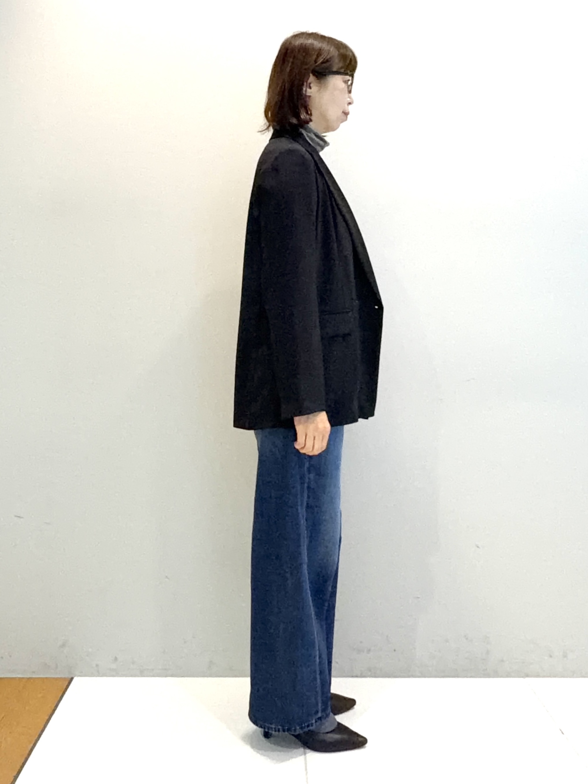 murayamaさんの「INDIVI｜【初秋/UVケア/着る日傘】ダブルジャケット」を使ったコーディネート