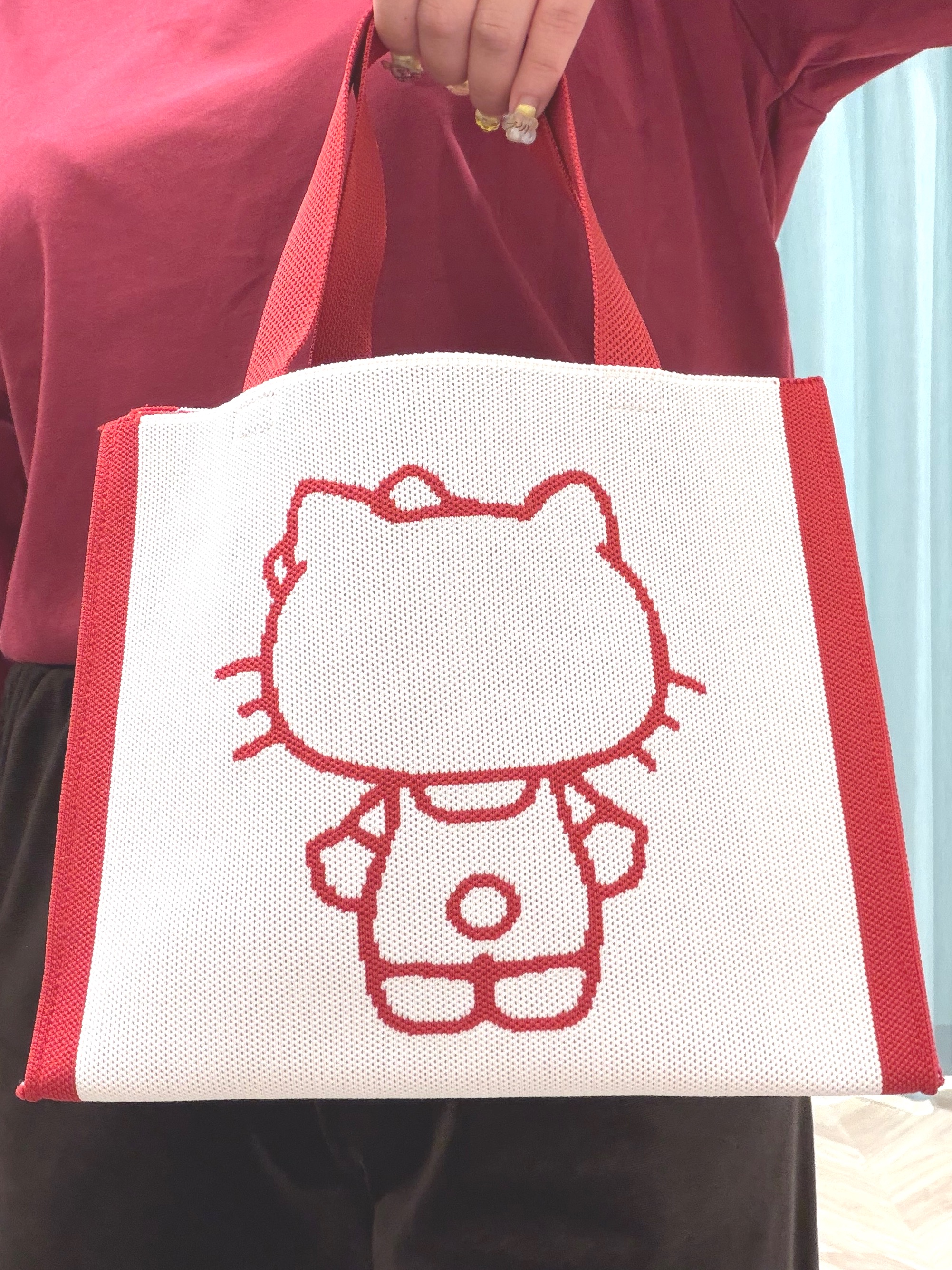 まちゃんなちゃんさんの「SHOO･LA･RUE｜【HELLO KITTYコラボ】刺繍ロンT」を使ったコーディネート