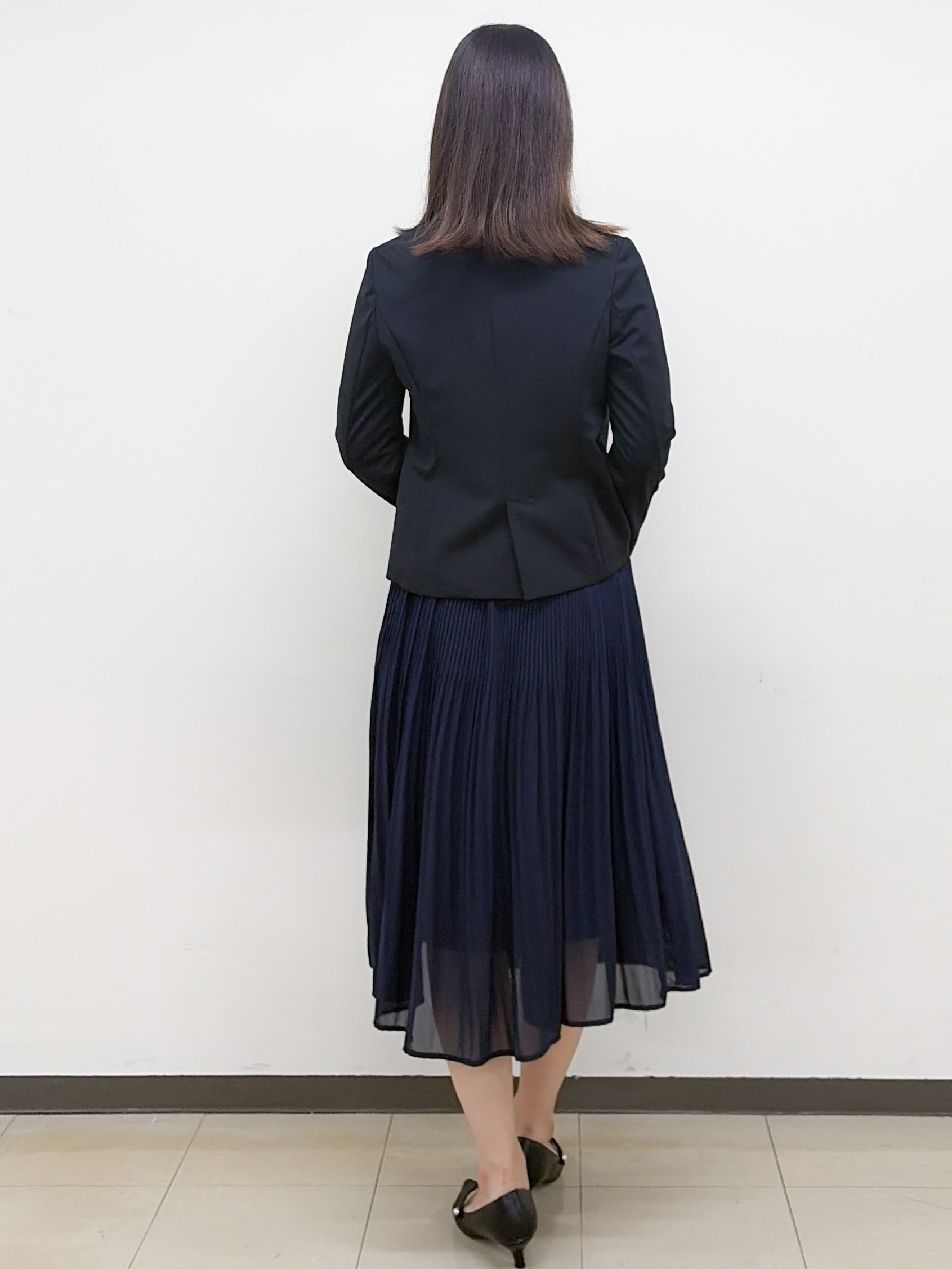 yurinaさんの「index｜【XS-3Lサイズ】ストレッチテーラードジャケット《ウォッシャブル／イージーアイロン》」を使ったコーディネート