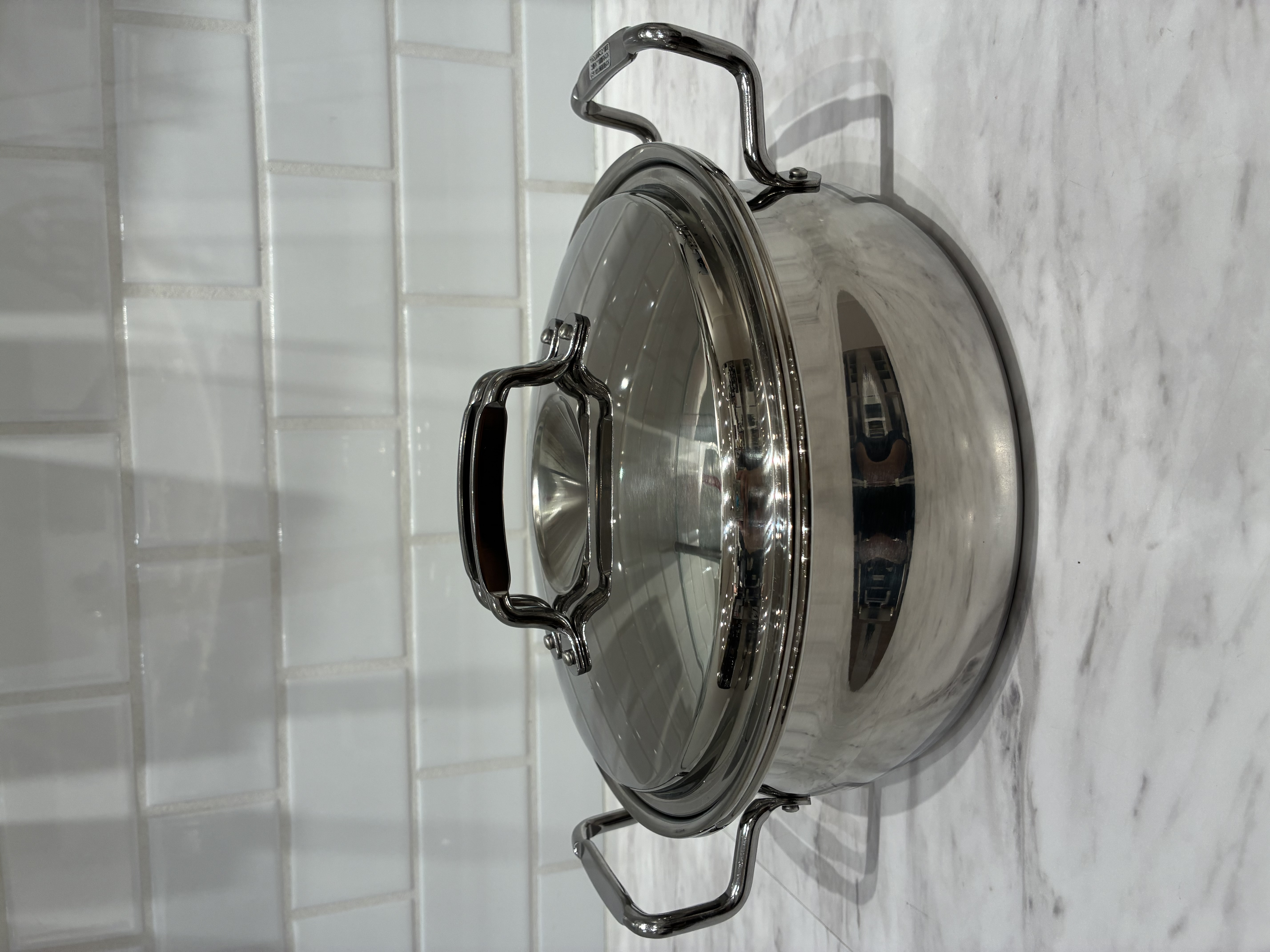 リエコさんの「212 KITCHEN STORE｜和粋 ステンレス製土鍋風卓上鍋22cm(目皿付)」を使ったコーディネート