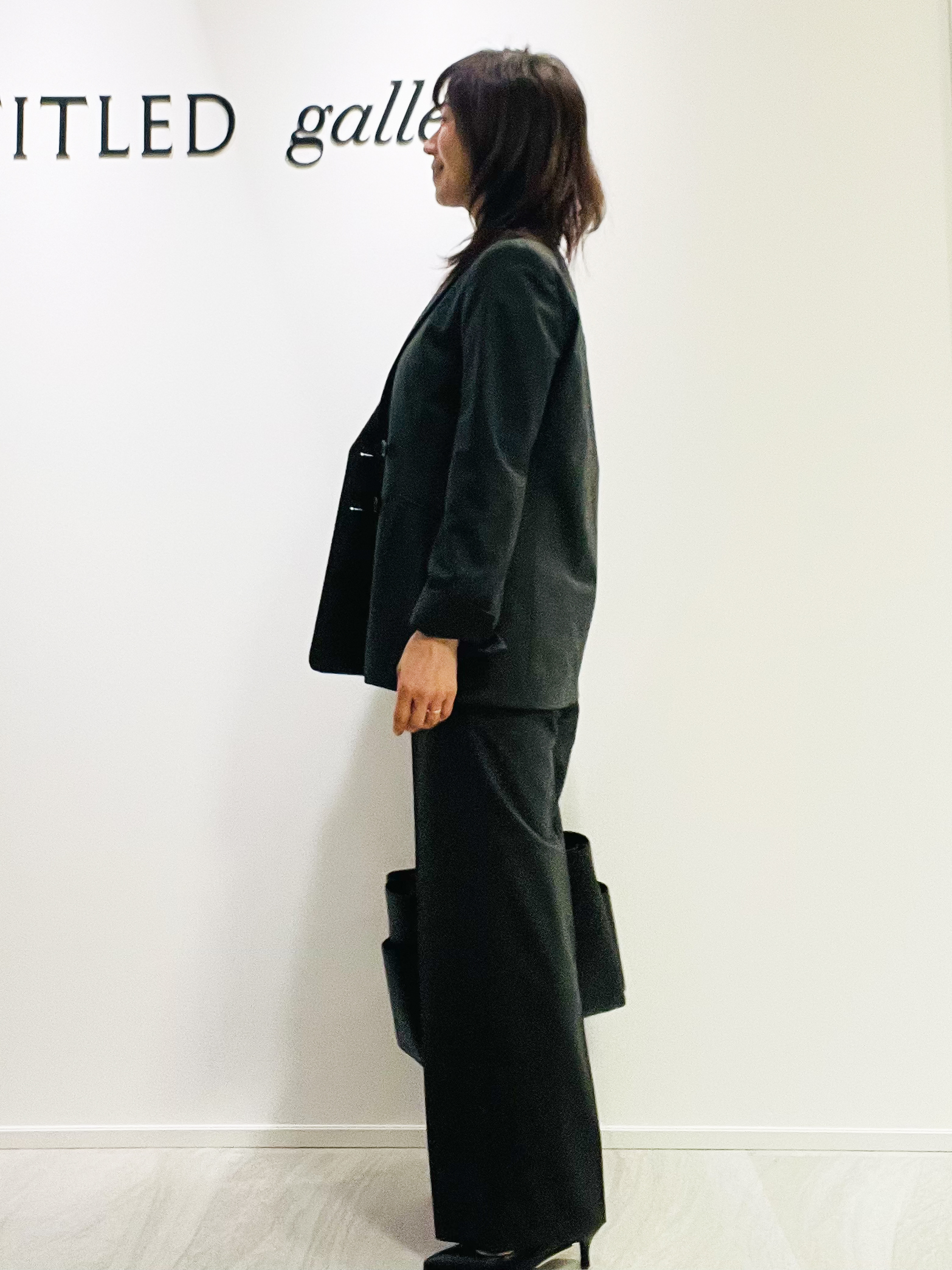 めいさんの「UNTITLED｜【セットアップ可/秋羽織り/お仕事スーツ】ウールブレンドダブルジャケット」を使ったコーディネート