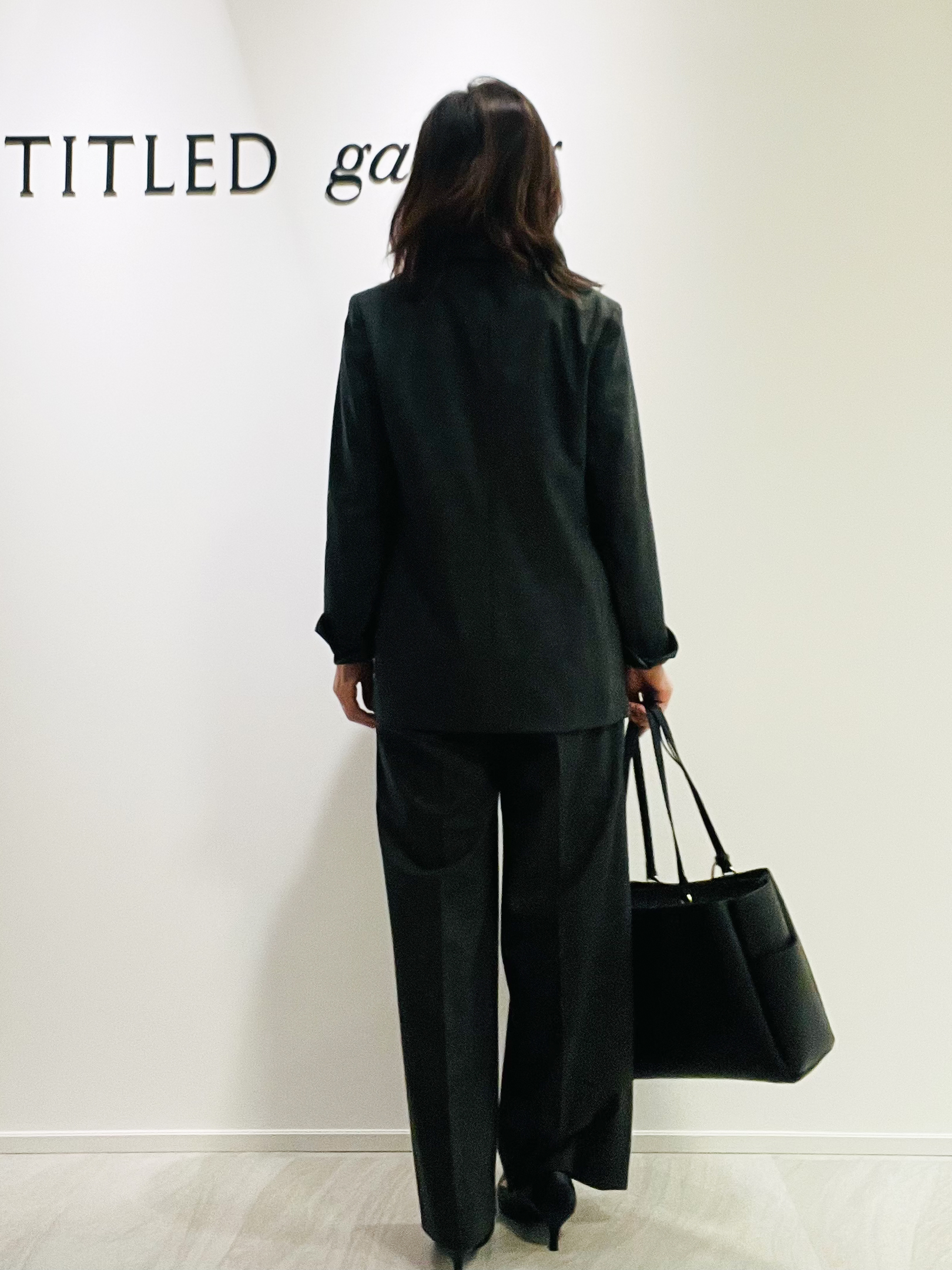 めいさんの「UNTITLED｜【セットアップ可/秋羽織り/お仕事スーツ】ウールブレンドダブルジャケット」を使ったコーディネート