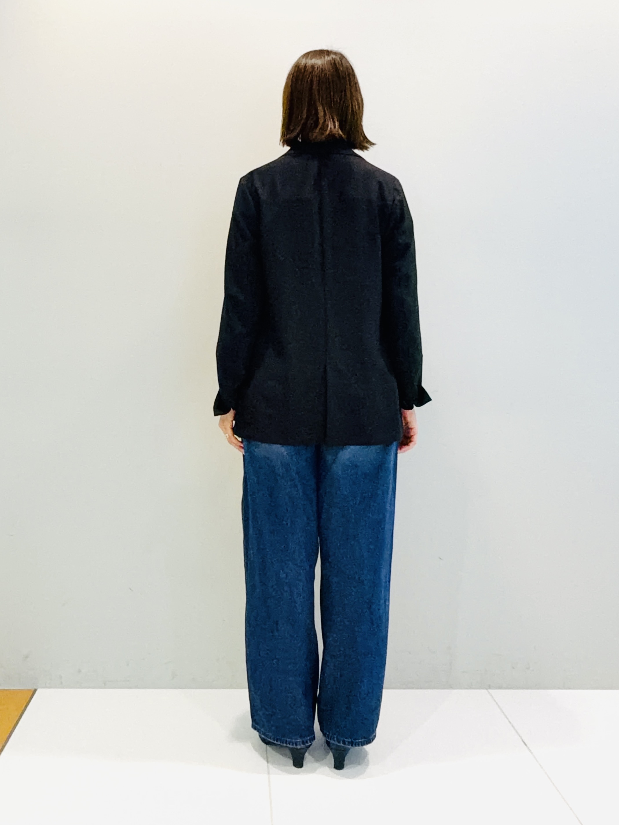 murayamaさんの「INDIVI｜【初秋/UVケア/着る日傘】ダブルジャケット」を使ったコーディネート