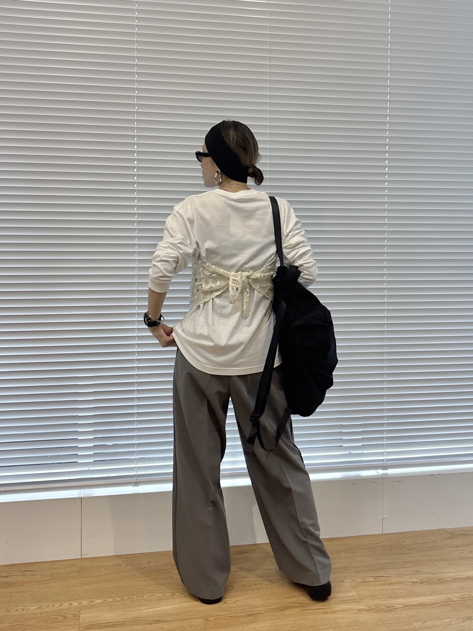 kotakiさんの「INDIVI｜ワンポイントロゴロンT【LIVE紹介／上枝みどりさん着用】」を使ったコーディネート