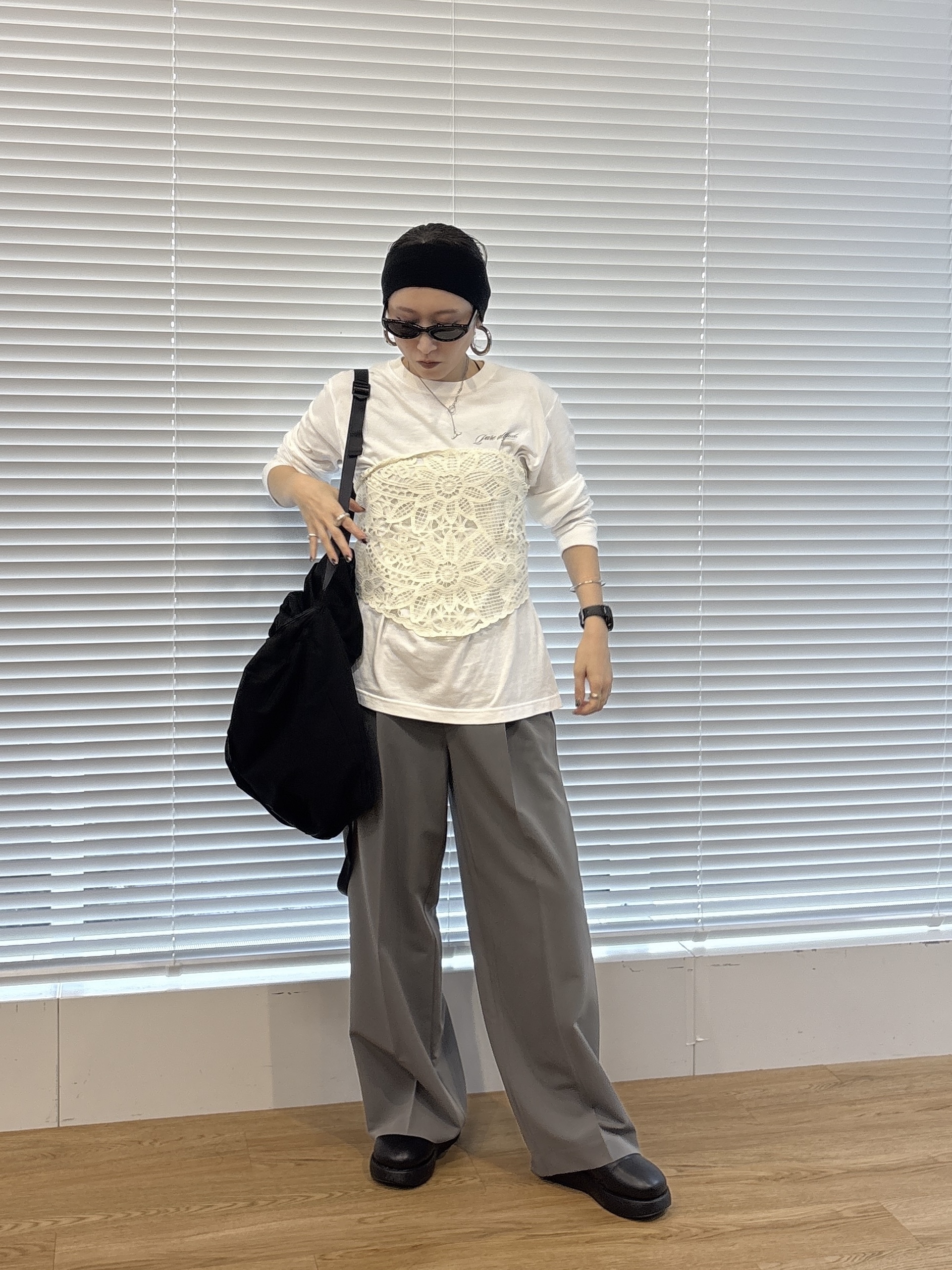 kotakiさんの「INDIVI｜ワンポイントロゴロンT【LIVE紹介／上枝みどりさん着用】」を使ったコーディネート