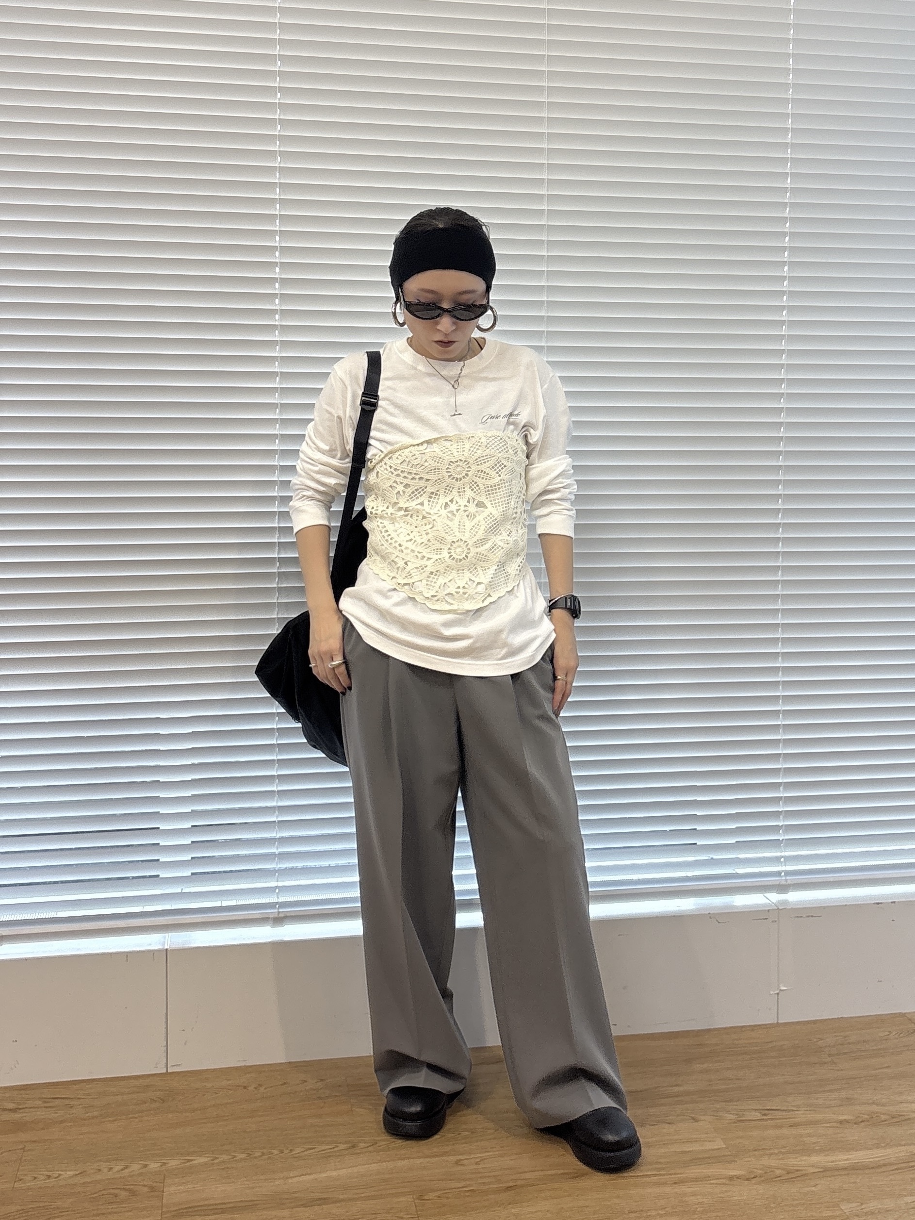 kotakiさんの「INDIVI｜ワンポイントロゴロンT【LIVE紹介／上枝みどりさん着用】」を使ったコーディネート