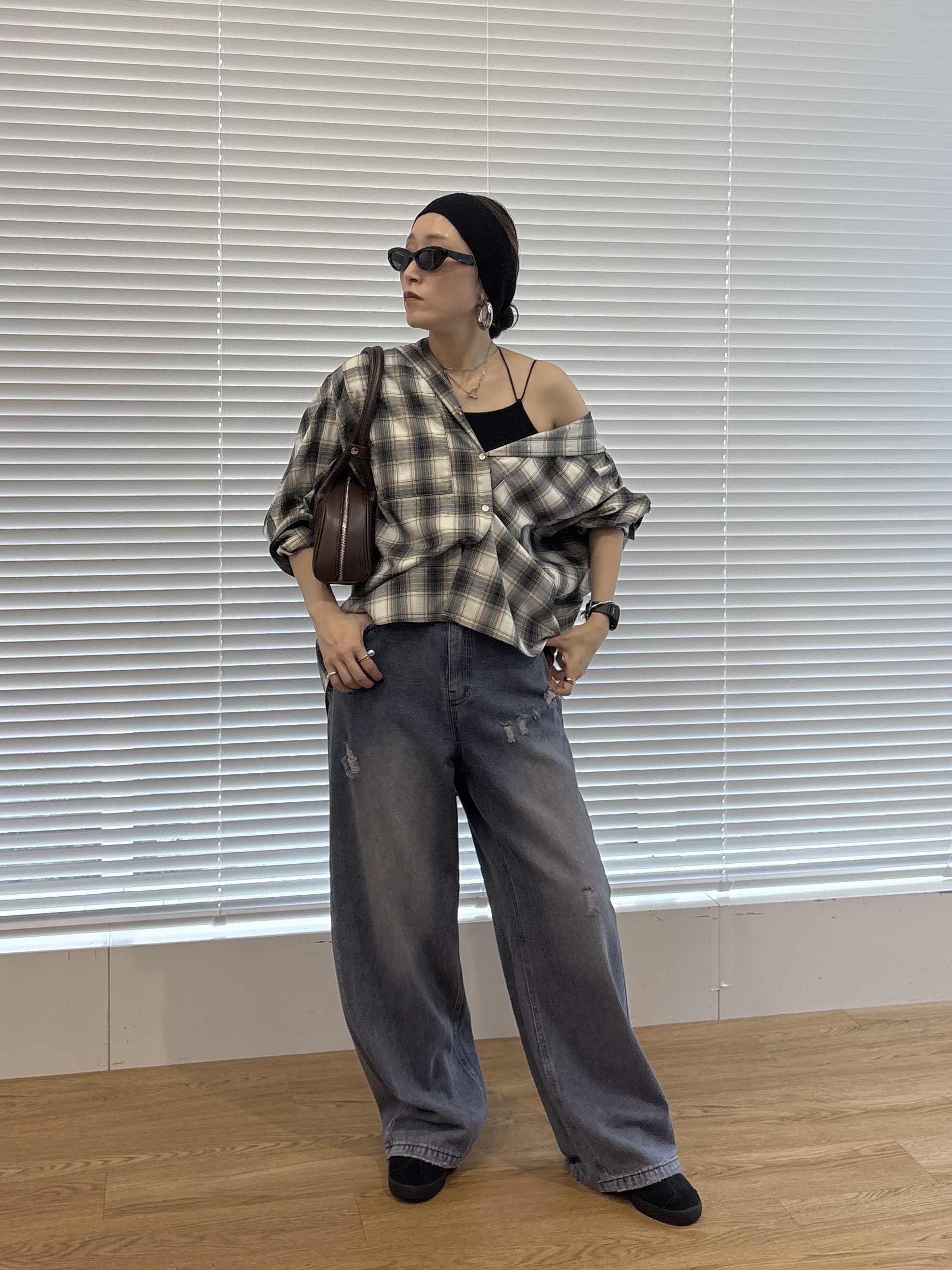 kotakiさんの「INDIVI｜ツイルフーディブルゾン」を使ったコーディネート