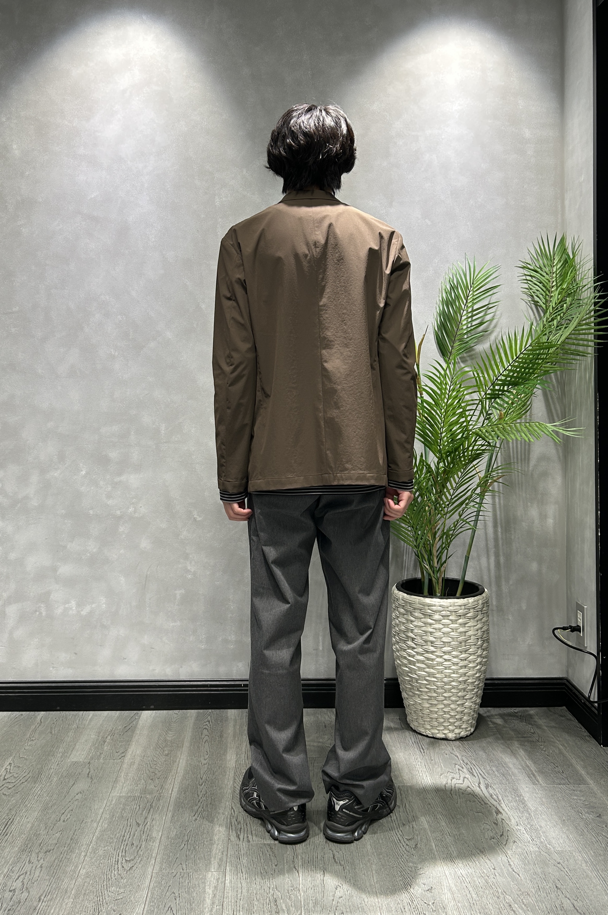 ruiさんの「TAKEO KIKUCHI｜3Dナイロンストレッチ ジャケット」を使ったコーディネート