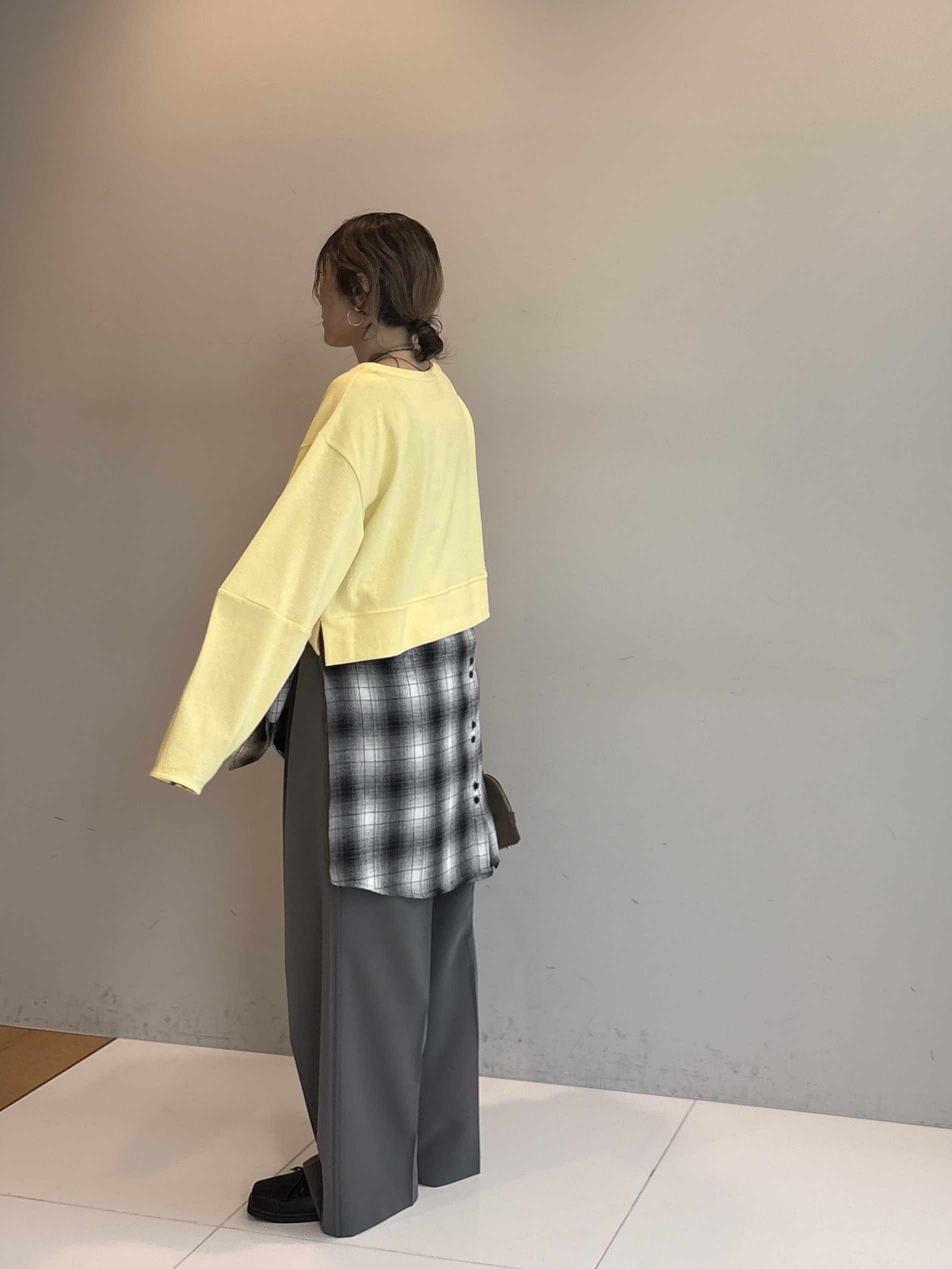 kotakiさんの「INDIVI｜ロングスリーブフォルムカットソー【洗える】」を使ったコーディネート
