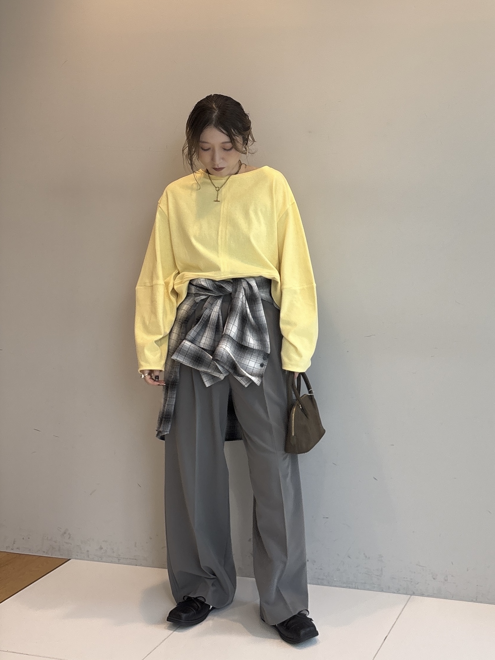kotakiさんの「INDIVI｜ロングスリーブフォルムカットソー【洗える】」を使ったコーディネート