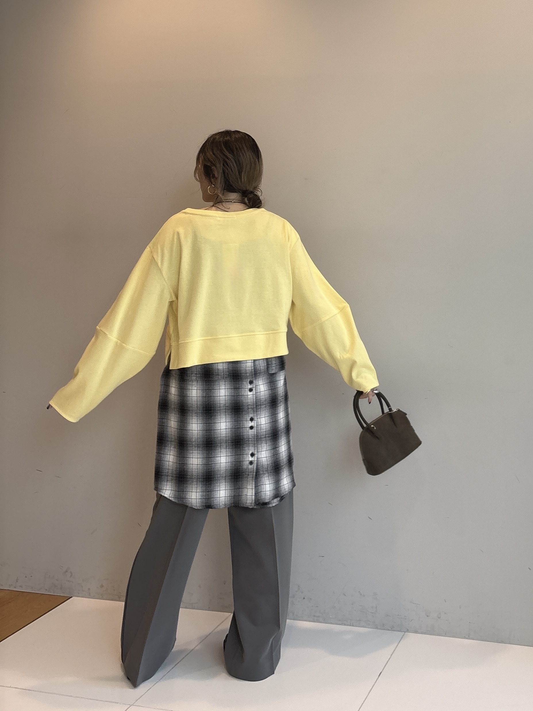 kotakiさんの「INDIVI｜ロングスリーブフォルムカットソー【洗える】」を使ったコーディネート