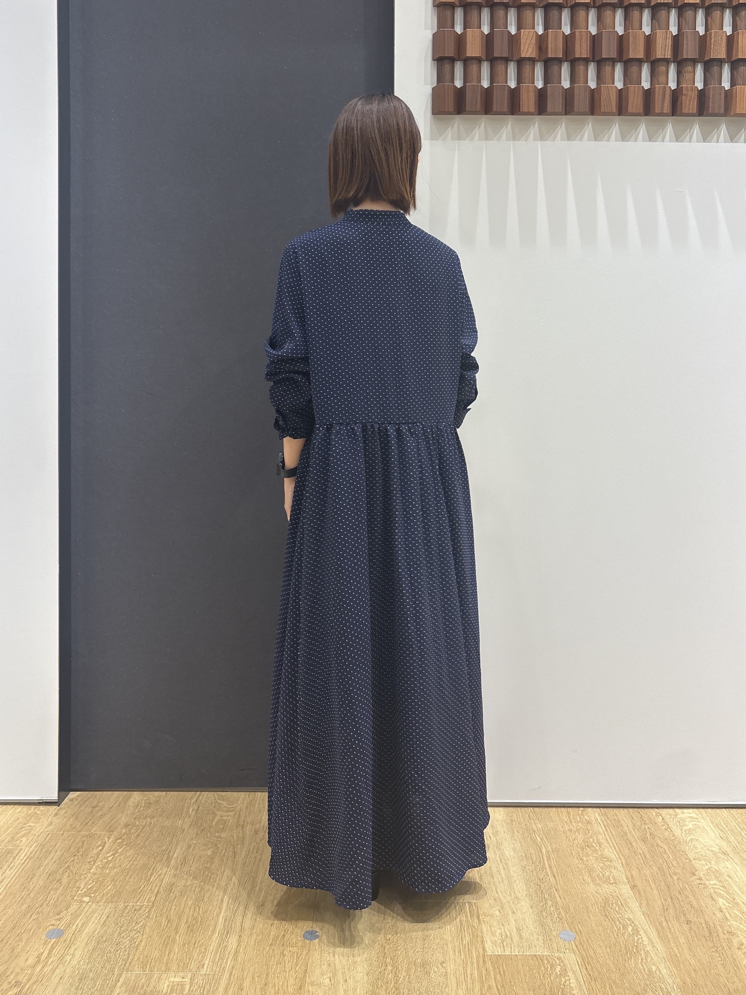 risaさんの「Dessin｜【手洗い可】ドットプリントワンピース」を使ったコーディネート