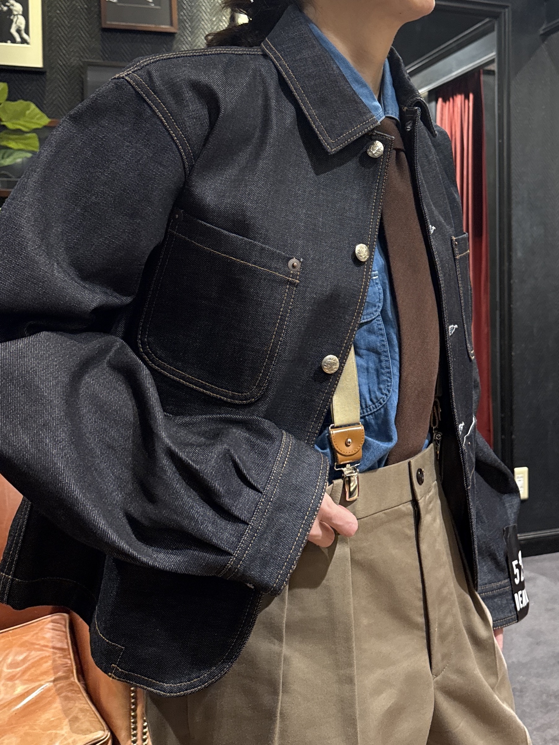 神野（jinno）さんの「TAKEO KIKUCHI｜【525DENIM】14ozデニム カバーオール」を使ったコーディネート