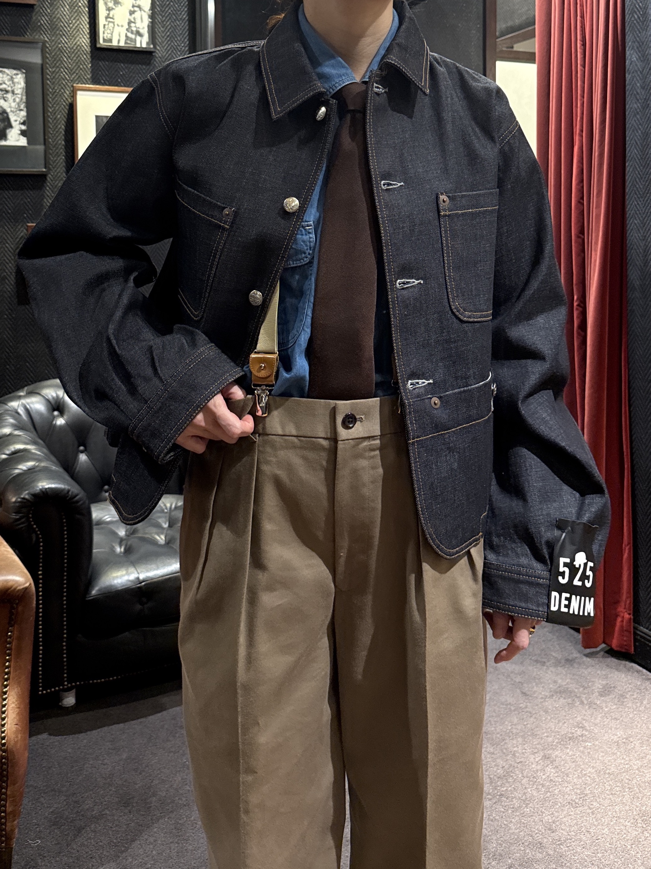神野（jinno）さんの「TAKEO KIKUCHI｜【525DENIM】14ozデニム カバーオール」を使ったコーディネート