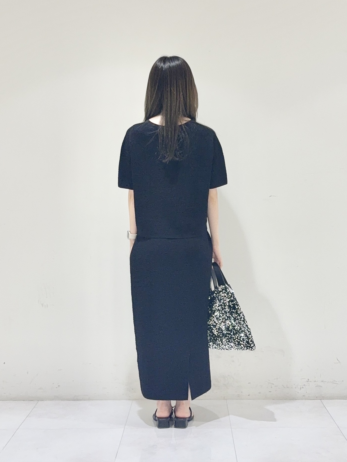 kyokaさんの「UNTITLED｜【セットアップ可/ストレッチ性】ドライタッチニットプルオーバー」を使ったコーディネート