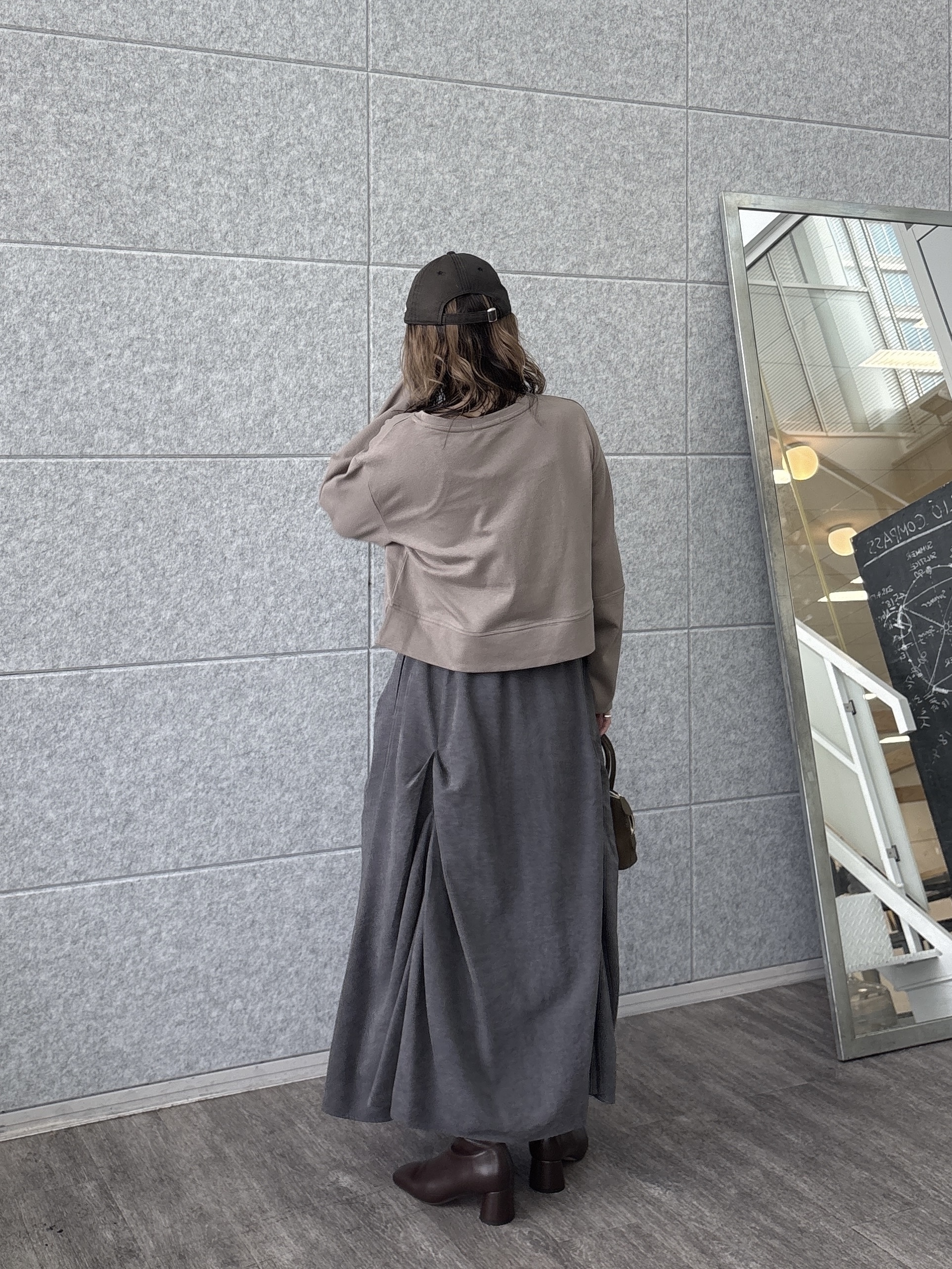 kotakiさんの「INDIVI｜ロングスリーブフォルムカットソー【洗える】」を使ったコーディネート