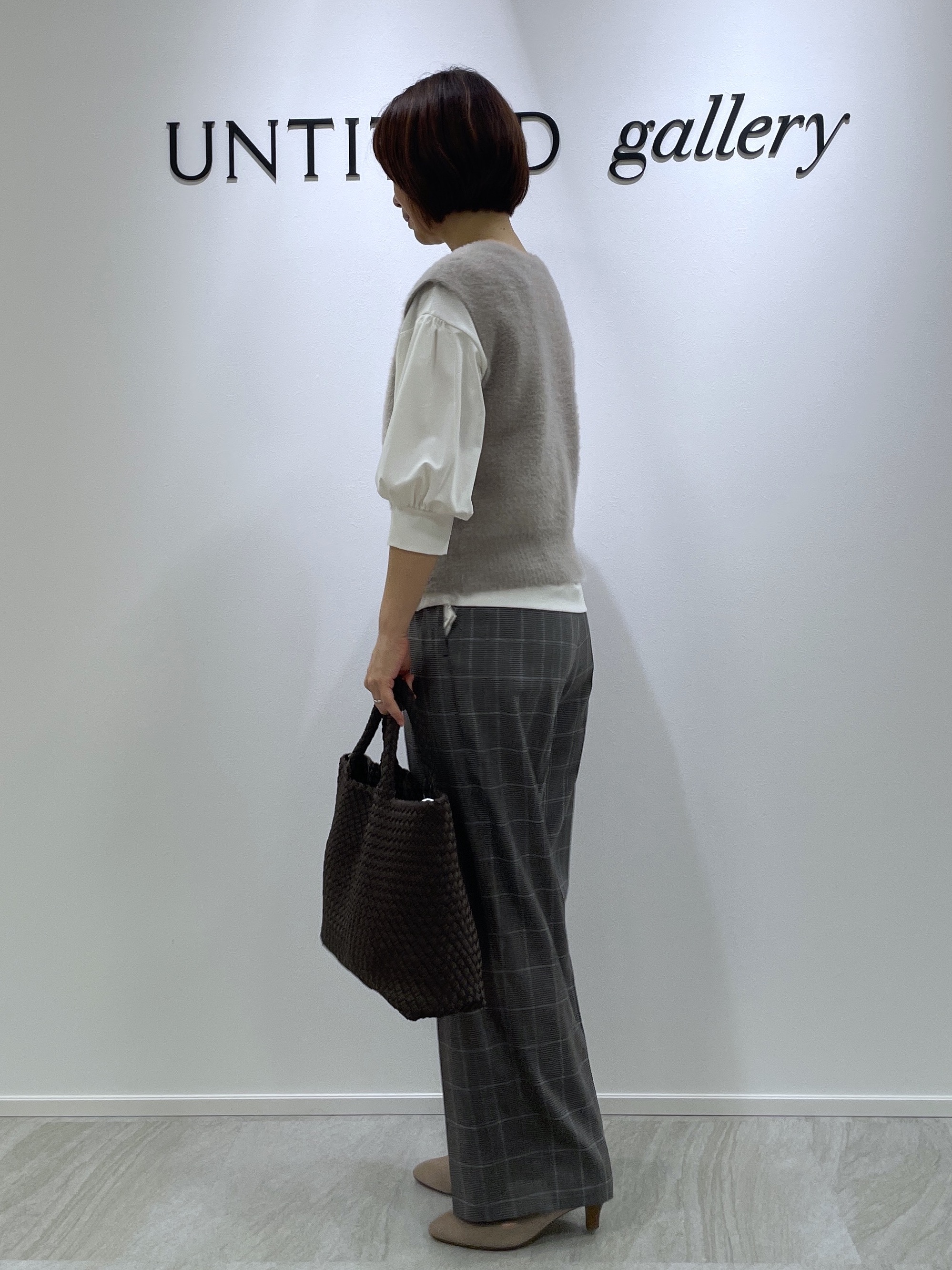 hanaさんの「UNTITLED｜【前後2WAY】ファーライクニットベスト」を使ったコーディネート