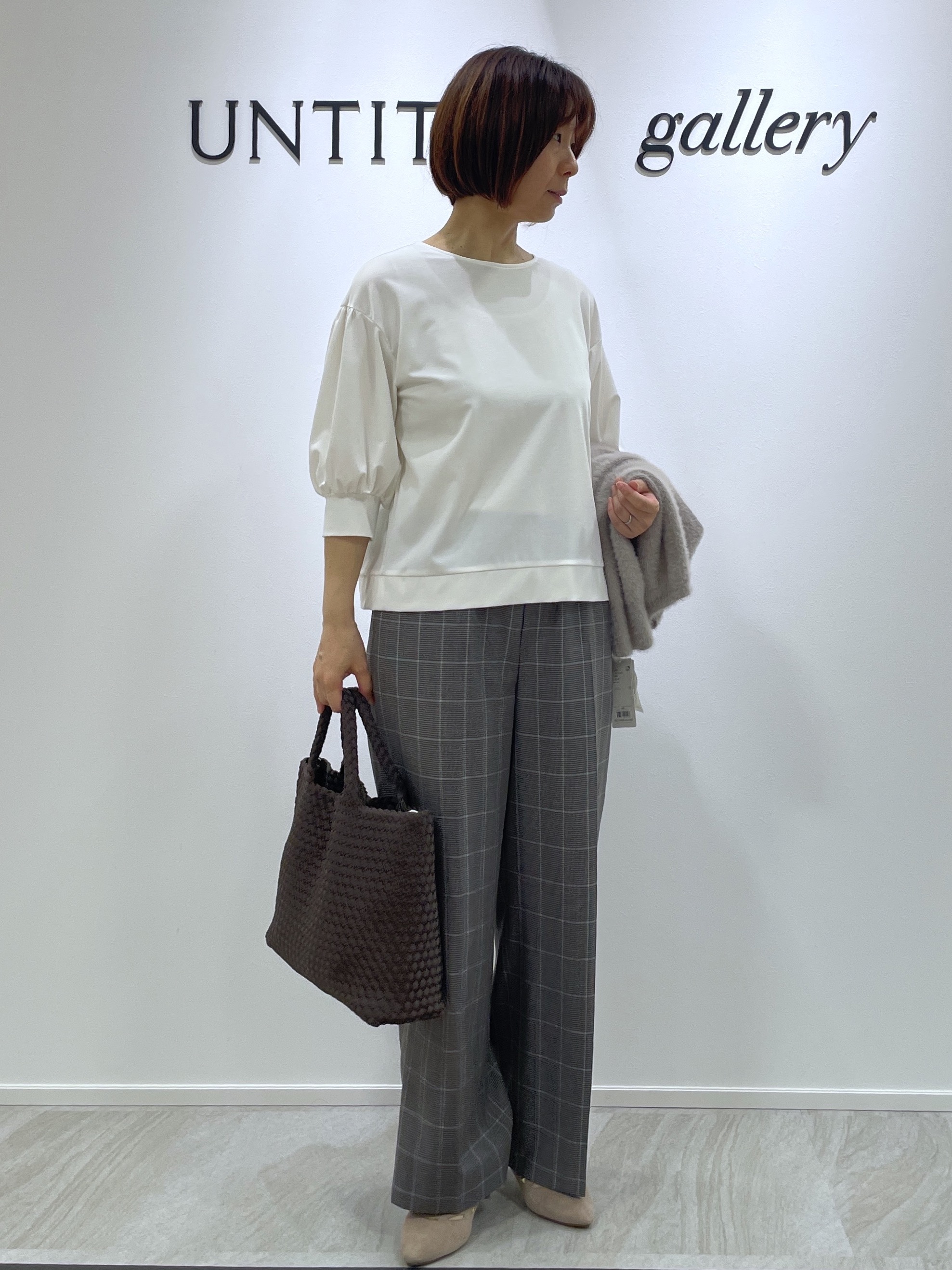 hanaさんの「UNTITLED｜【前後2WAY】ファーライクニットベスト」を使ったコーディネート