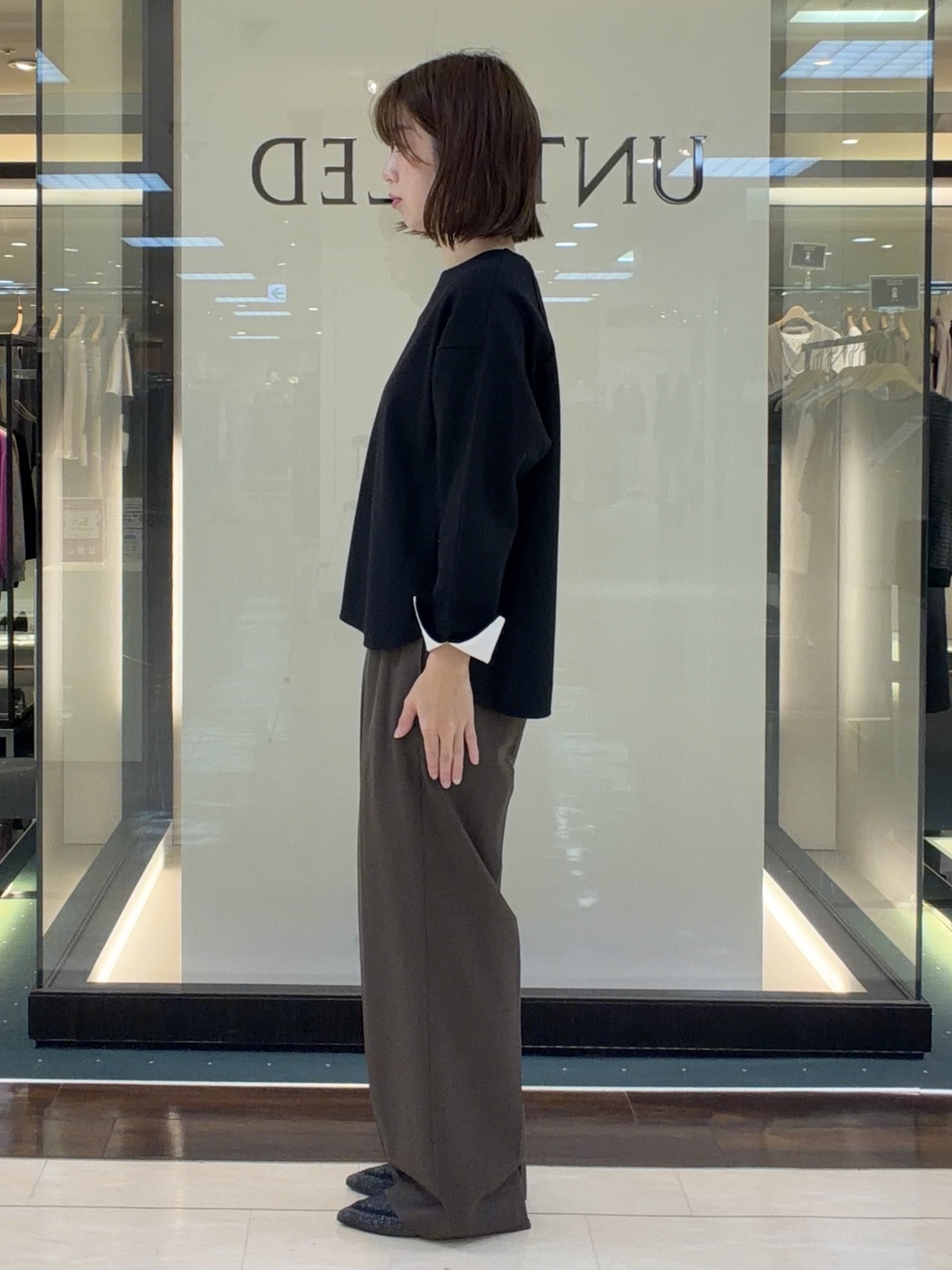 RIOさんの「UNTITLED｜【セットアップ可/スウェットライク】袖口シャツドッキングプルオーバー」を使ったコーディネート