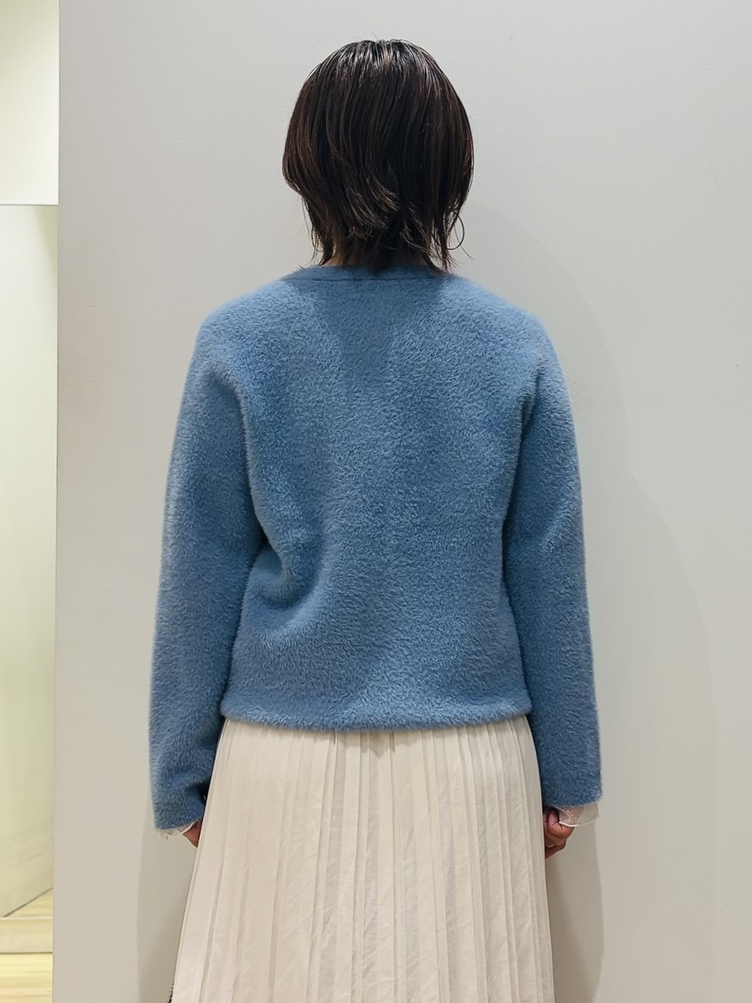 YUKOさんの「index｜フェザーヤーンニットカーディガン【洗濯機OK】」を使ったコーディネート