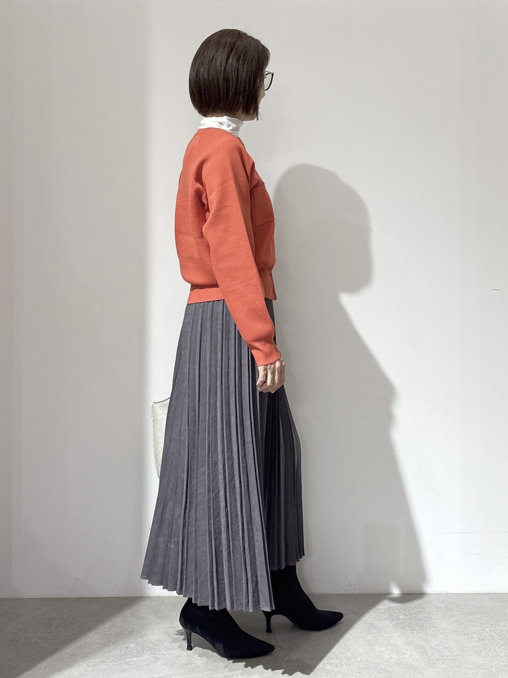 NAKAさんの「OPAQUE.CLIP｜【UV／遮熱性】ZIPニットカーディガン《洗濯機OK》」を使ったコーディネート