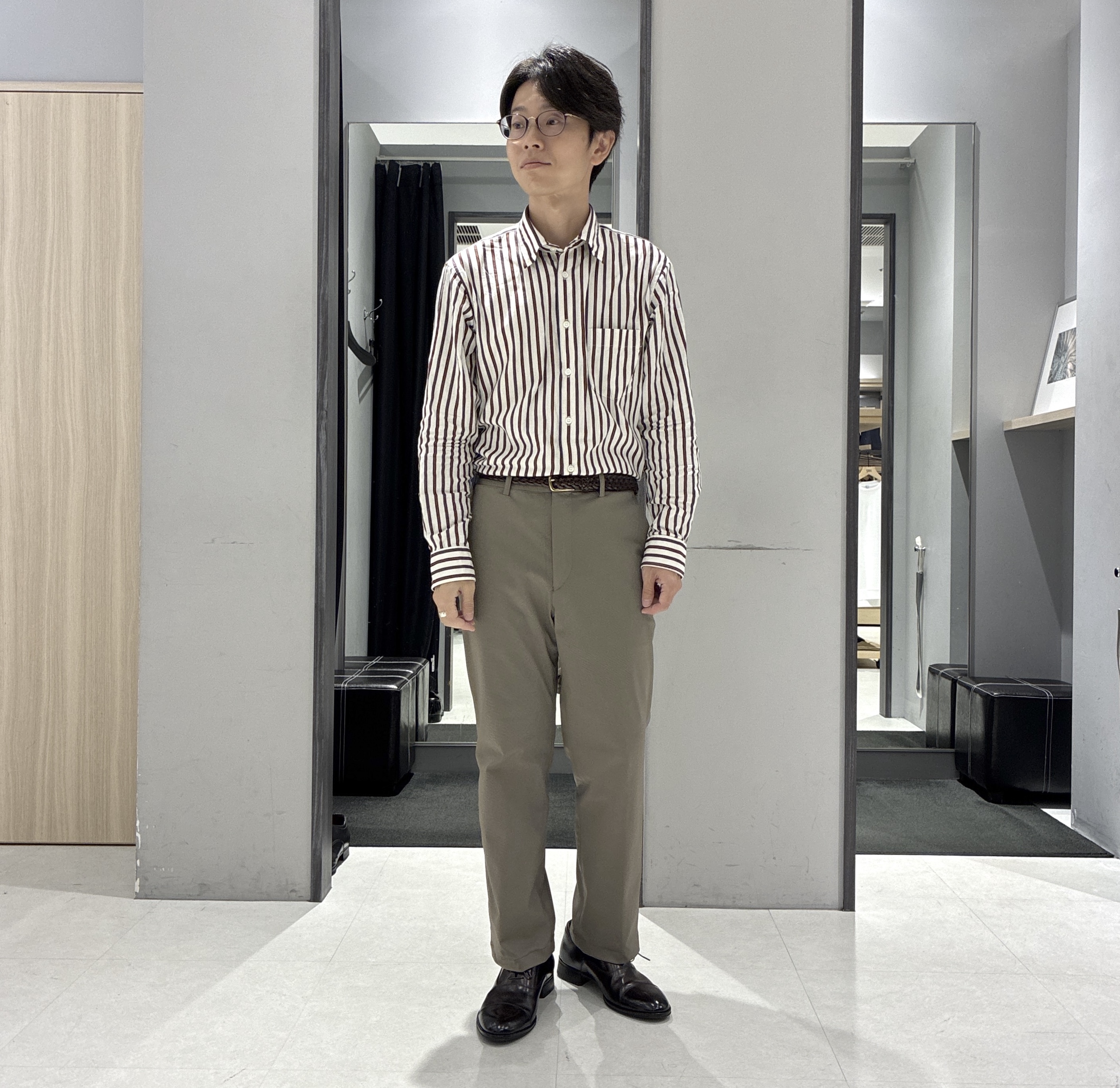 わいずみさんの「TAKEO KIKUCHI｜ウールライクキャットフット ジャケット」を使ったコーディネート