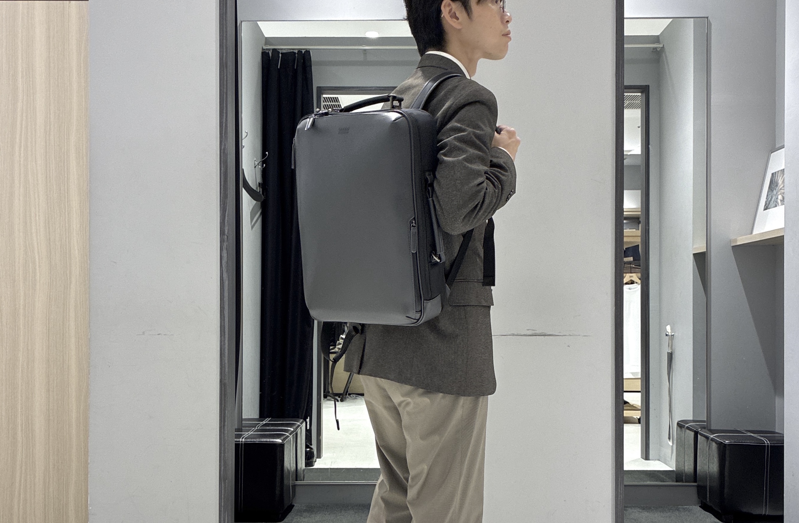 わいずみさんの「TAKEO KIKUCHI｜ウールライクキャットフット ジャケット」を使ったコーディネート