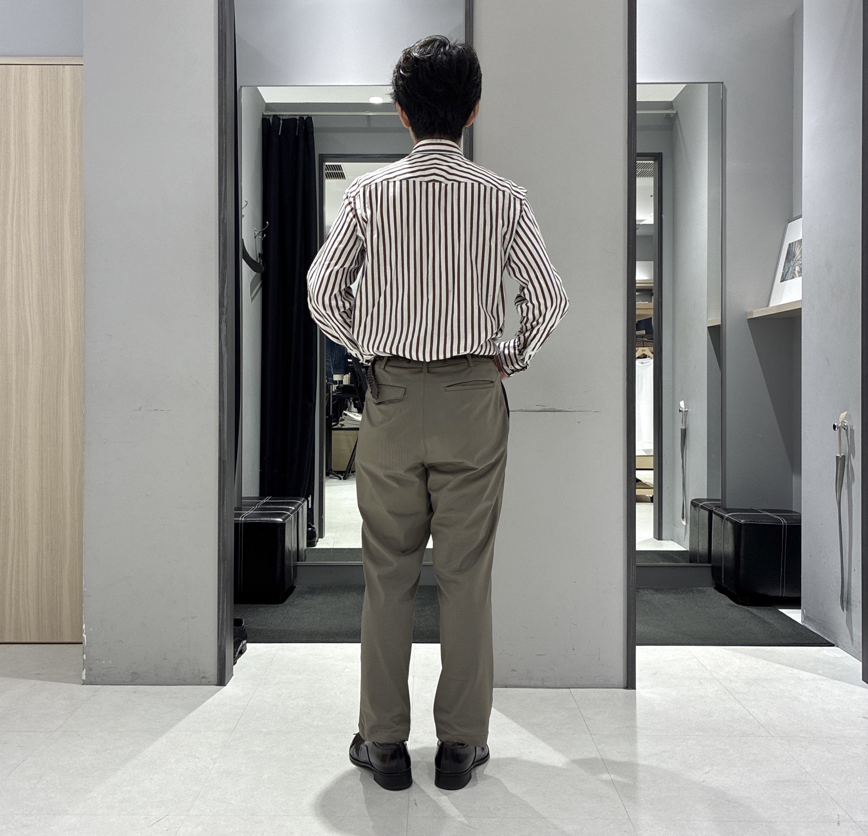 わいずみさんの「TAKEO KIKUCHI｜ウールライクキャットフット ジャケット」を使ったコーディネート