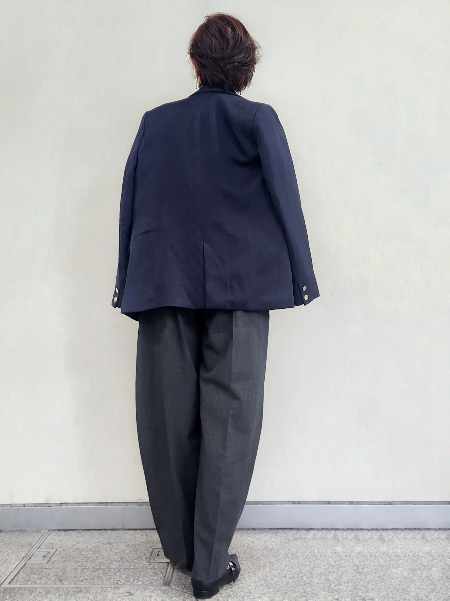 milkyさんの「OPAQUE.CLIP｜ダブルブレストジャケット【洗える】」を使ったコーディネート