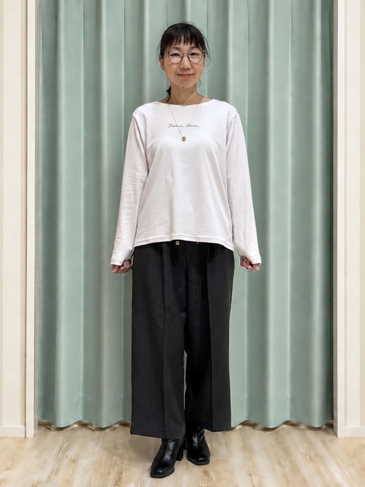 まつみさんの「SHOO･LA･RUE｜【セットアップ可/洗濯機可】軽やかに羽織れる スポンディッシュ ニットカーディガン」を使ったコーディネート