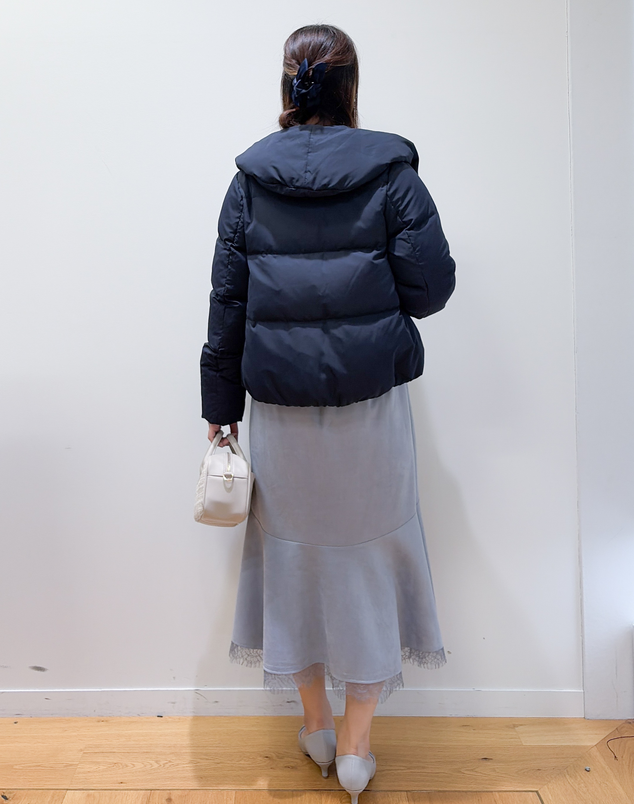 yurinaさんの「index｜カシミヤタッチハイネックニット【洗濯機OK／抗ピリング】」を使ったコーディネート