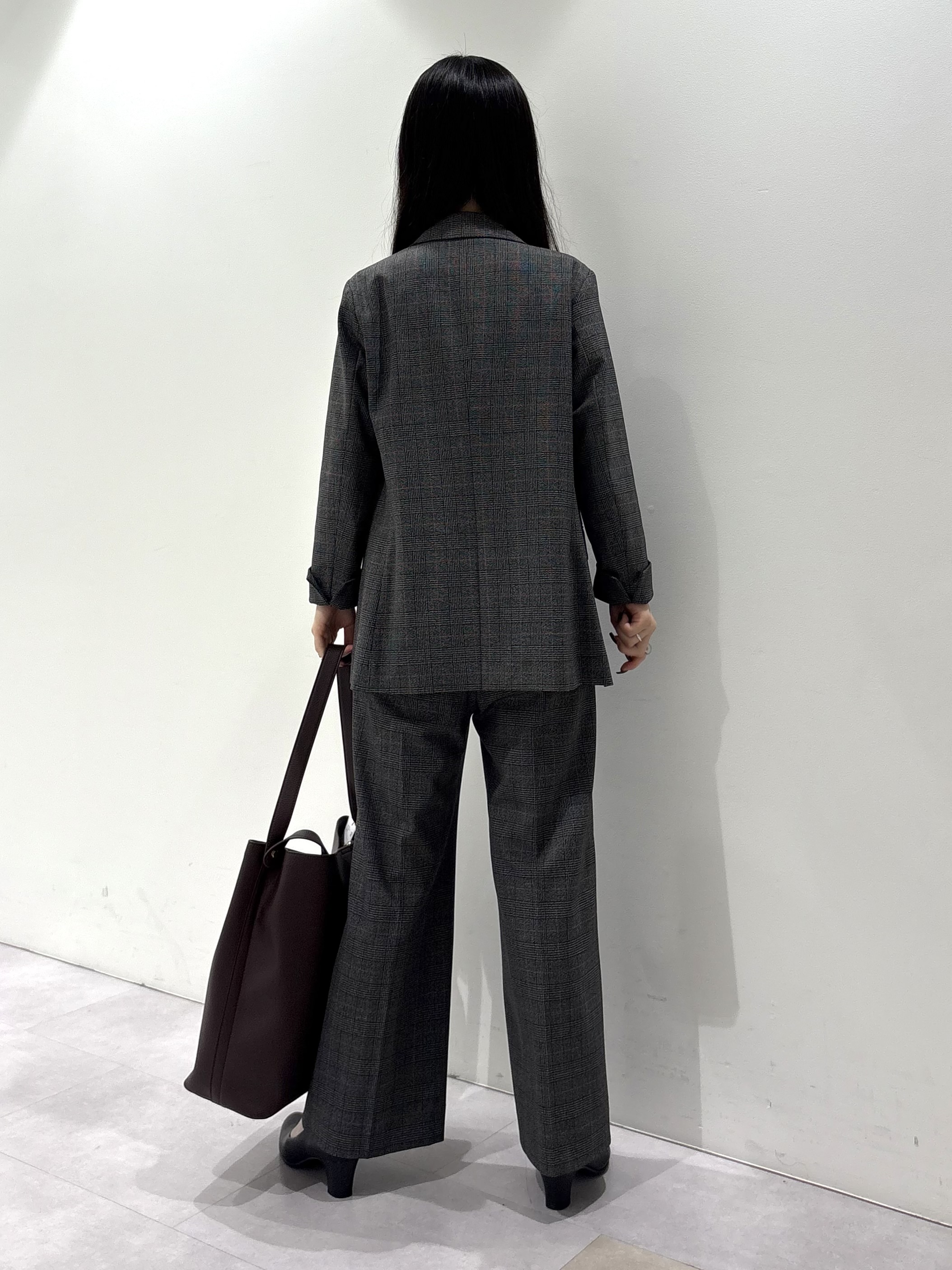KEIKOさんの「INDIVI｜【洗濯機OK／ストレッチ◎】秋はじめのダブルジャケット」を使ったコーディネート