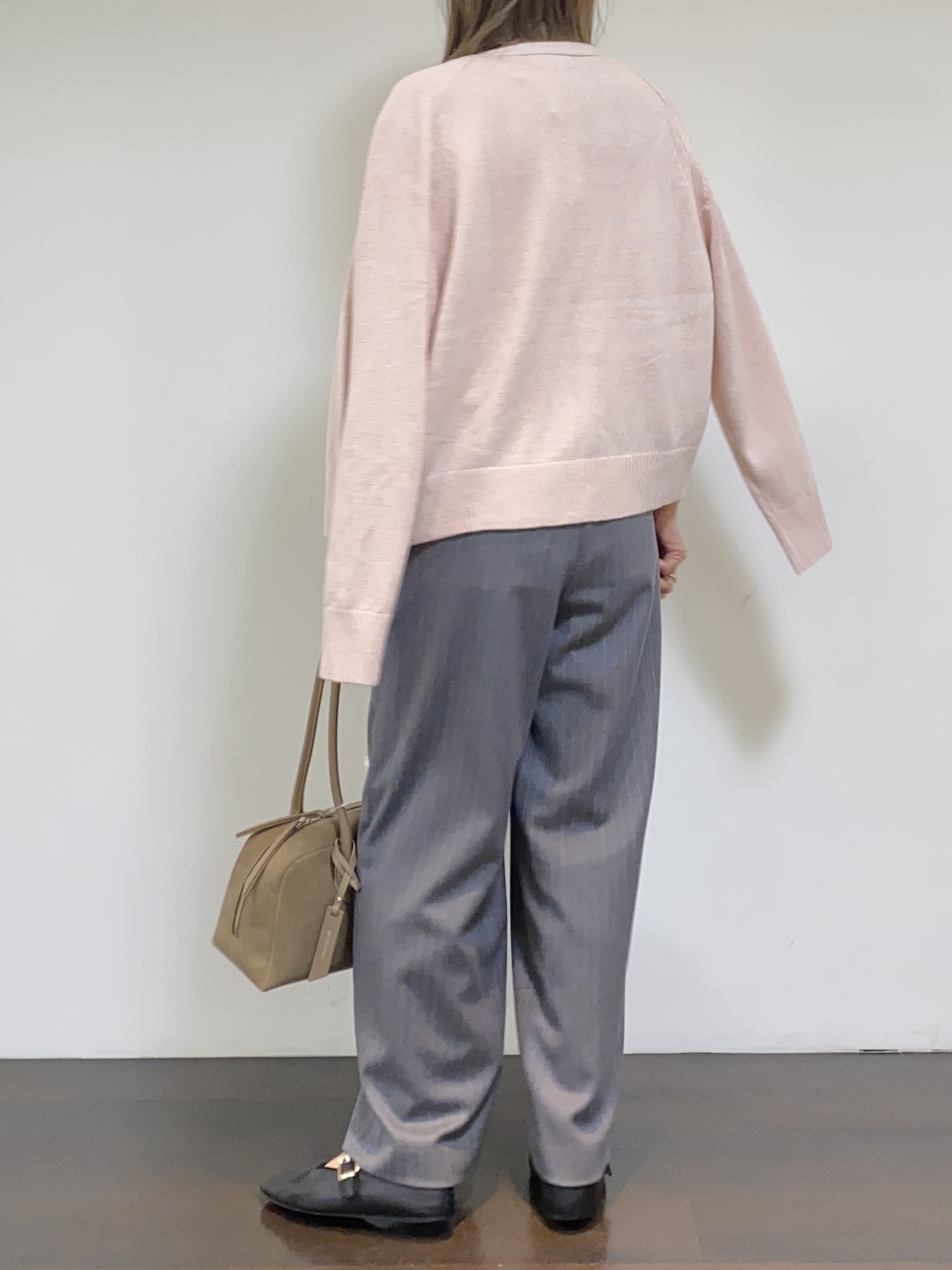 tomoさんの「UNTITLED｜【アンサンブル可/秋羽織り】杢調ジップカーディガン」を使ったコーディネート