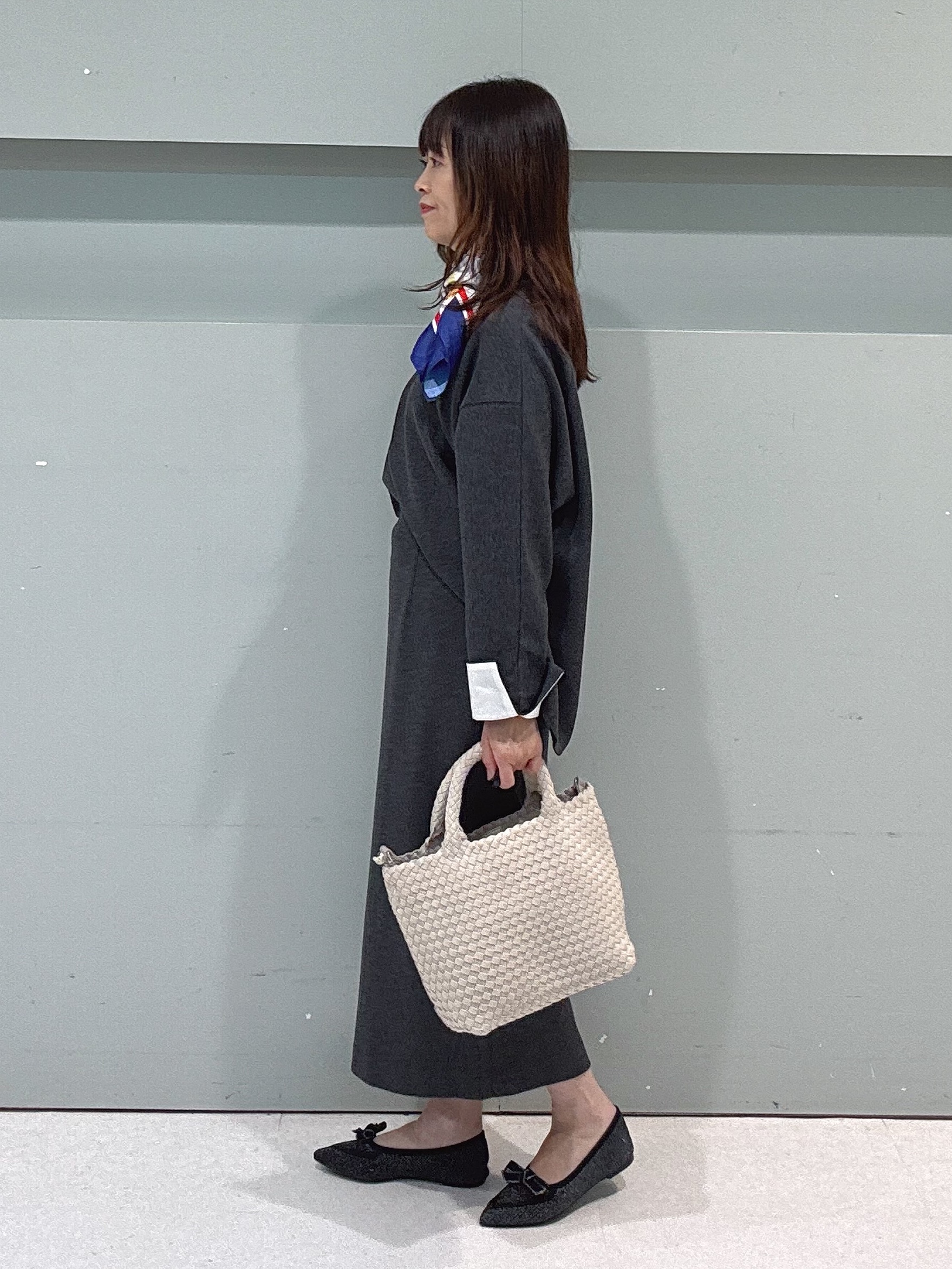 makiさんの「UNTITLED｜【セットアップ可/スウェットライク】袖口シャツドッキングプルオーバー」を使ったコーディネート