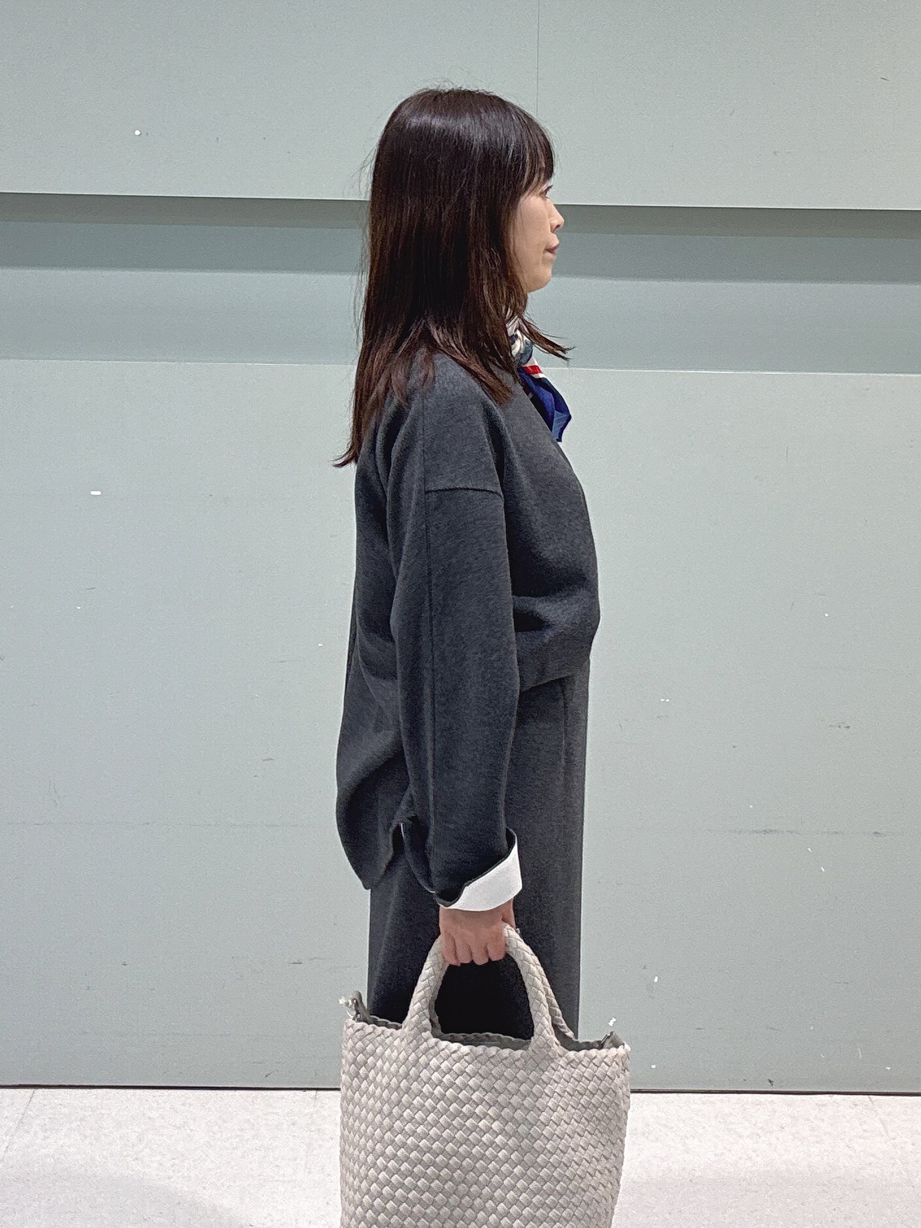makiさんの「UNTITLED｜【セットアップ可/スウェットライク】袖口シャツドッキングプルオーバー」を使ったコーディネート