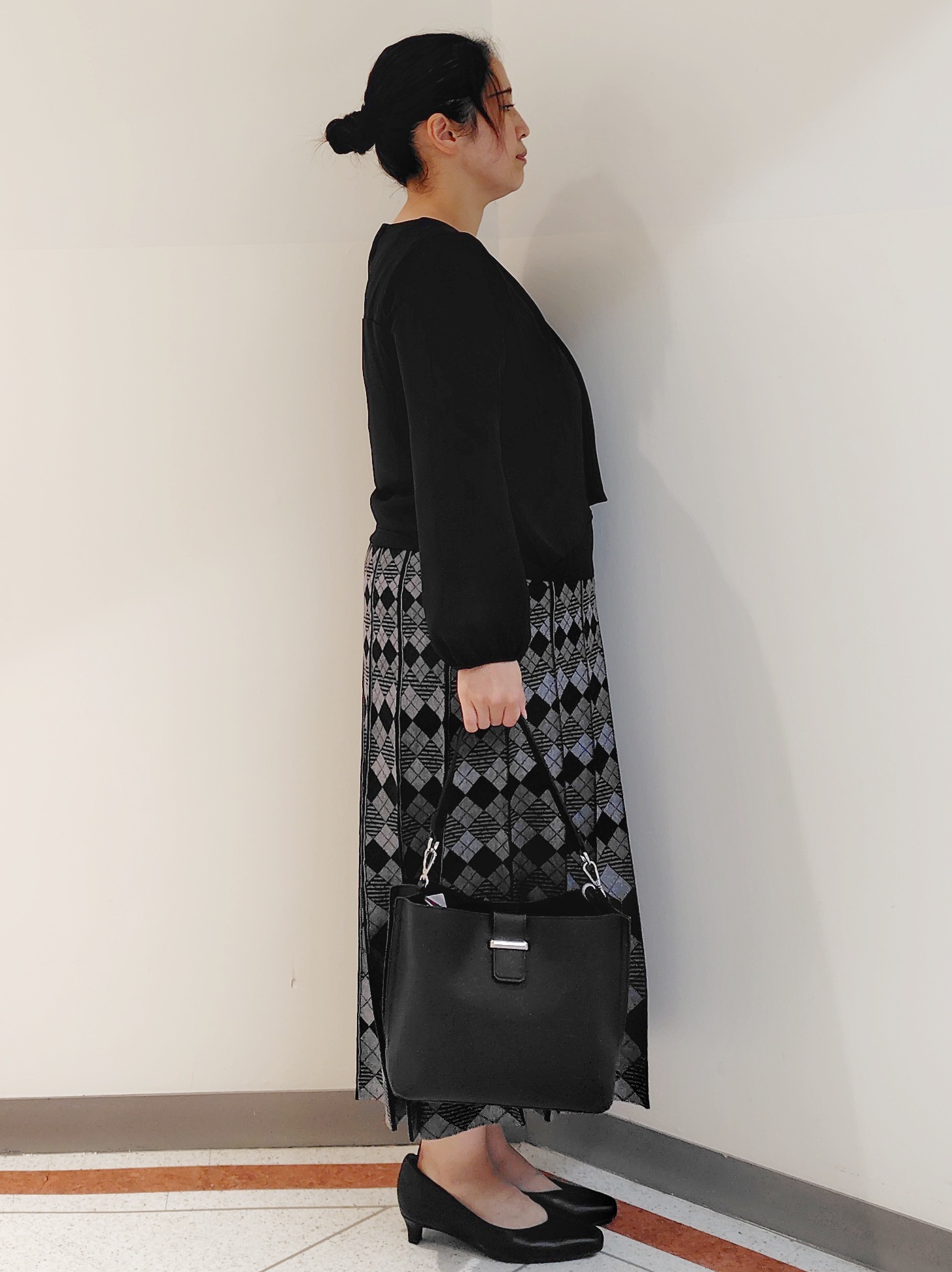 FMさんの「Reflect｜【SS-4Lサイズ／通勤／セレモニー】クルーネック シフォンブラウス」を使ったコーディネート