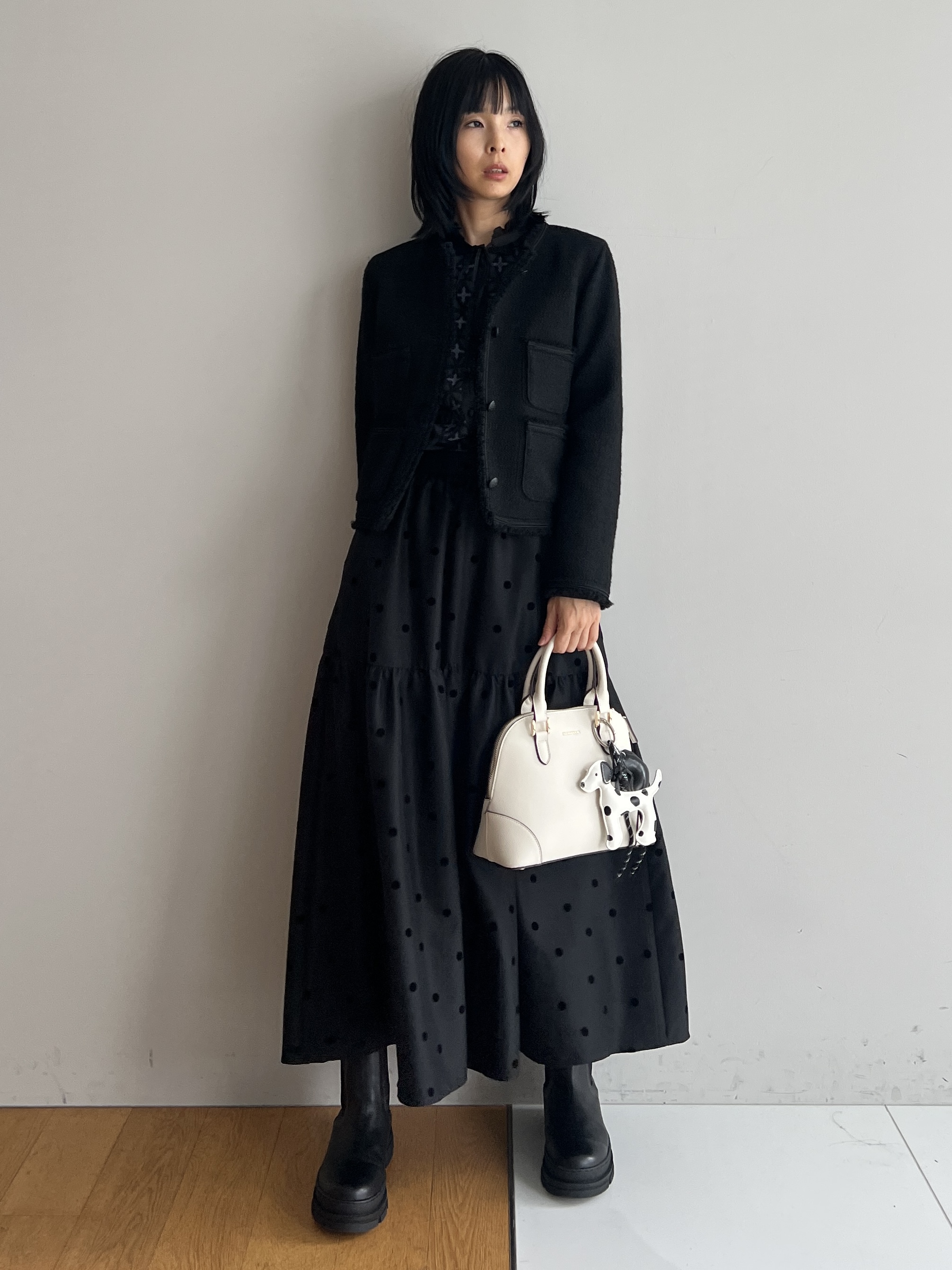 misaさんの「DRESSTERIOR｜ブガッティバッグ」を使ったコーディネート