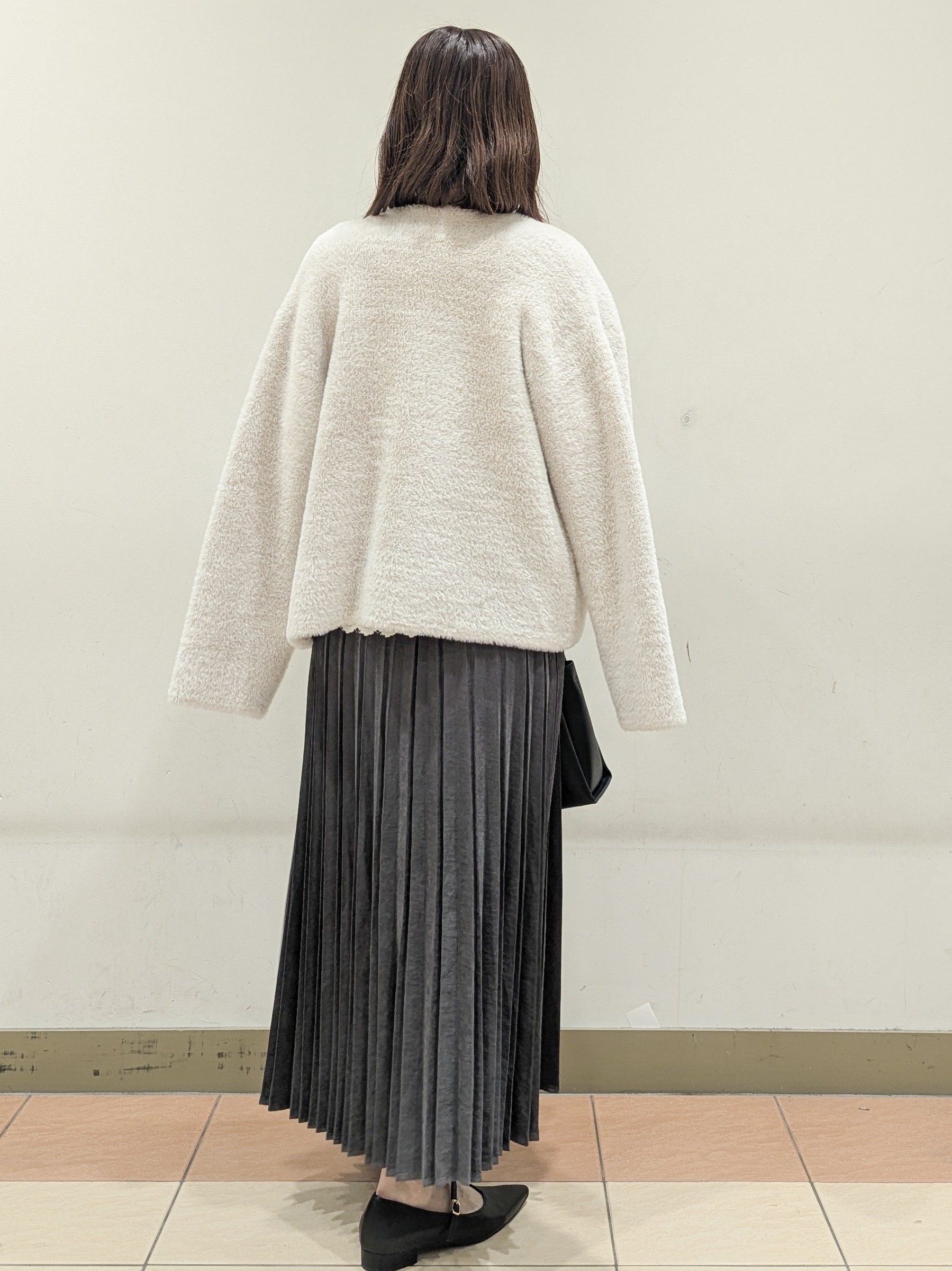 Miさんの「OPAQUE.CLIP｜ダブルフェイスニットカーディガン」を使ったコーディネート