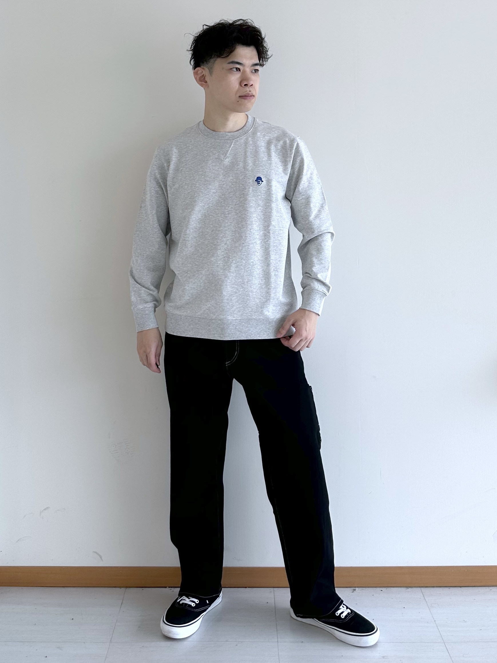 イッシーさんの「TAKEO KIKUCHI｜【BOWLER HAT LABEL】ブラックデニムGジャン」を使ったコーディネート