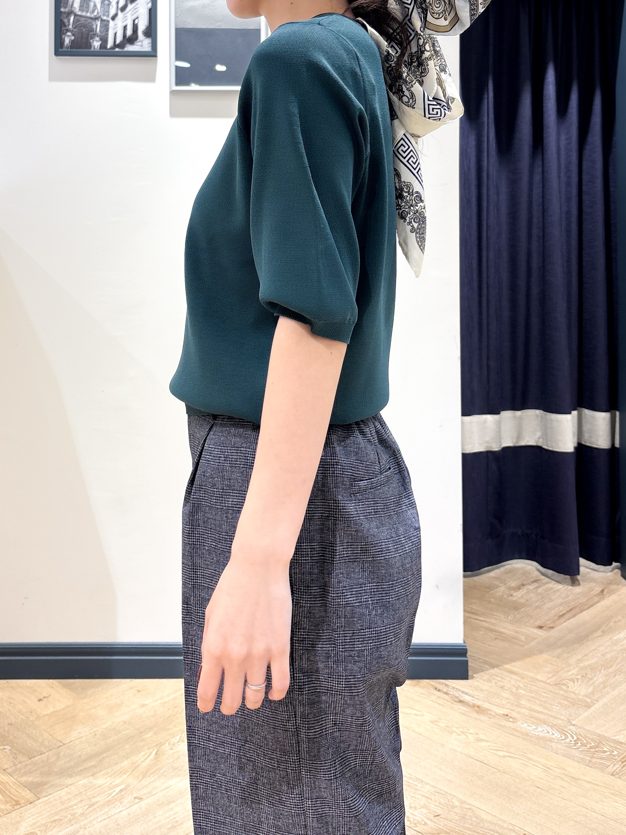 ayakaさんの「grove｜【選べる着丈・S～3L】秋冬のおしゃれをより快適に ストレートワイドパンツ」を使ったコーディネート