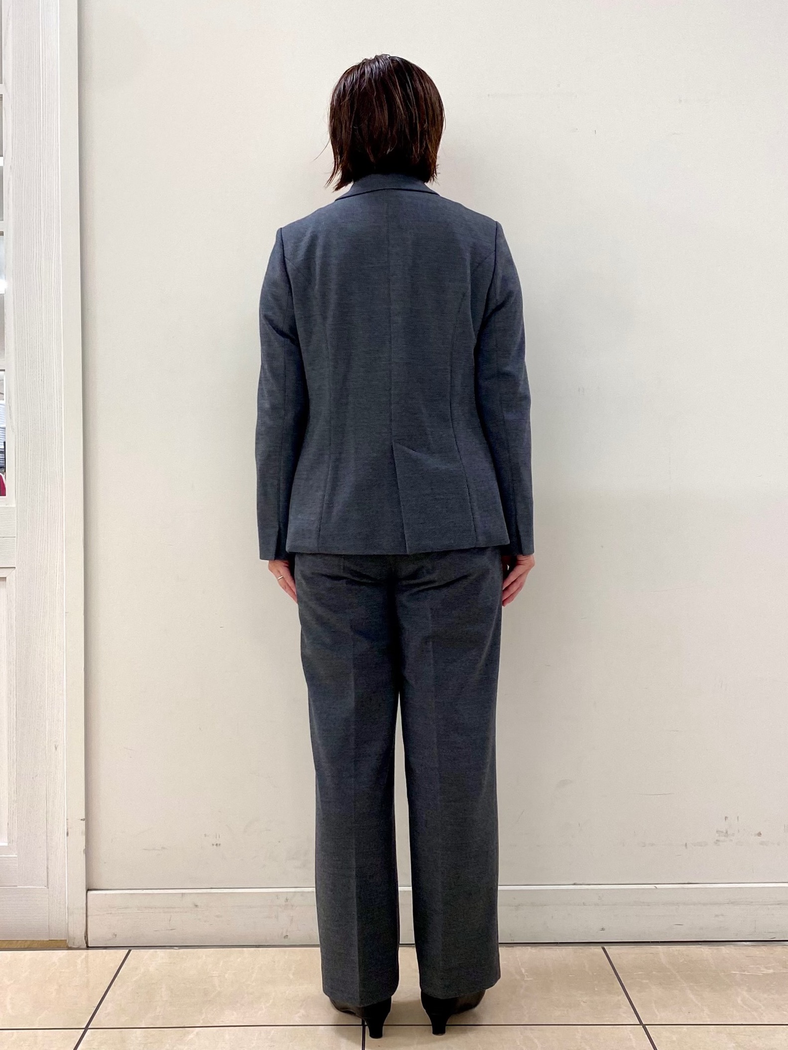 ksmさんの「Reflect｜【SS-4Lサイズ／セットアップ可】匠ジャケット／ロングテーラード」を使ったコーディネート