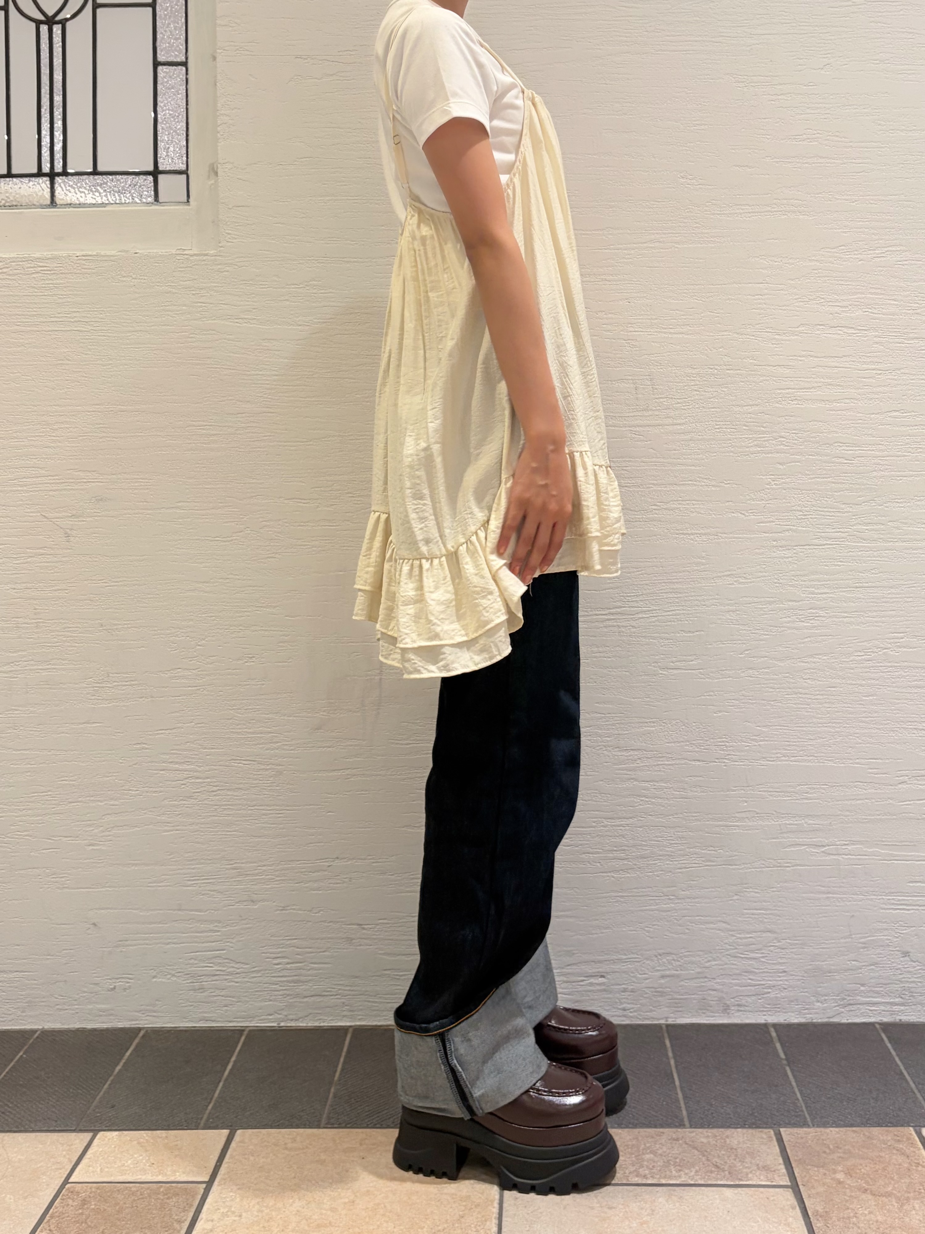suzuhaさんの「ESPERANZA｜プラットフォームローファー」を使ったコーディネート