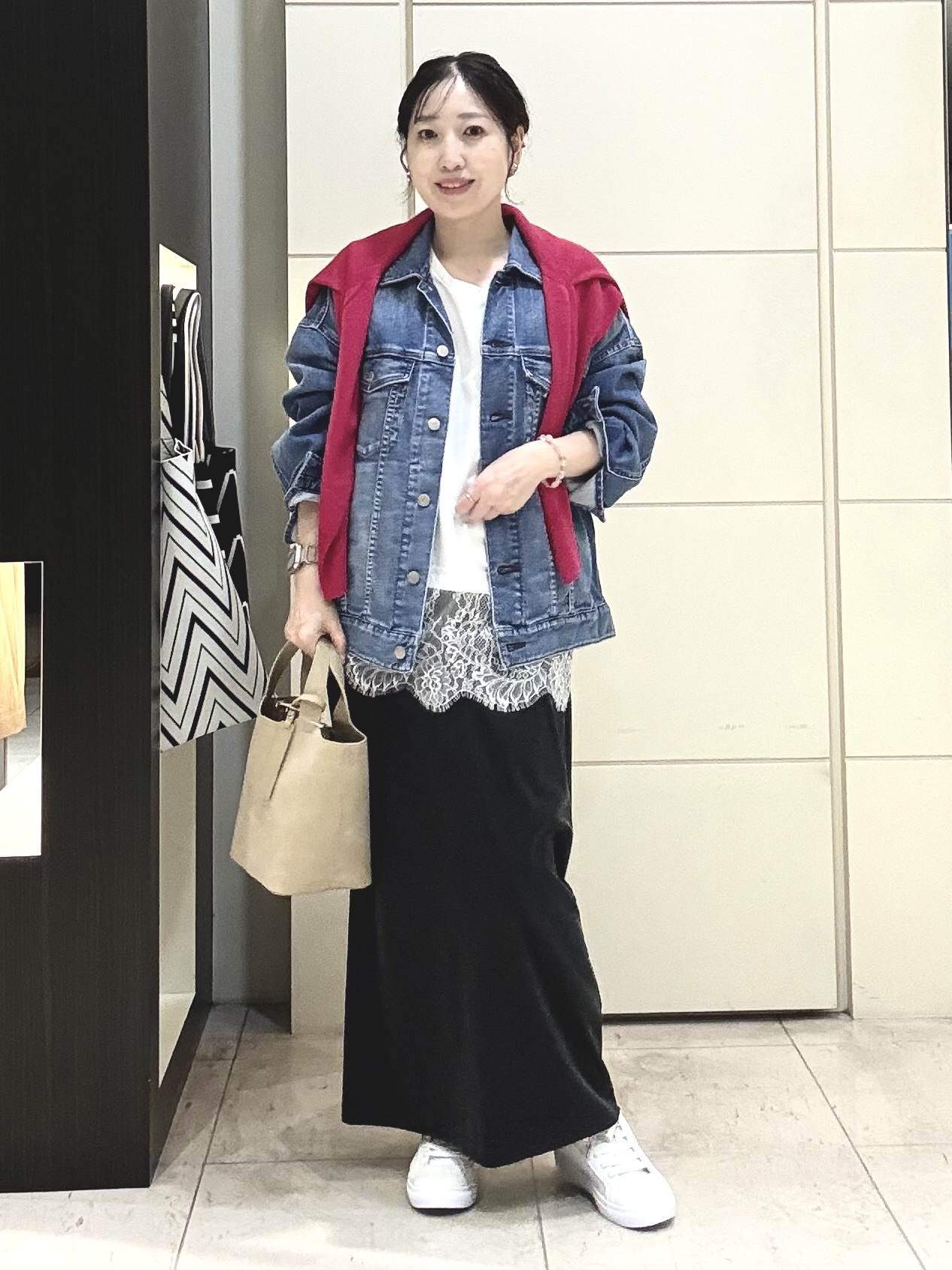 mori.さんの「UNTITLED｜【Healthy DENIM】別注Bran／デニムジャケット」を使ったコーディネート
